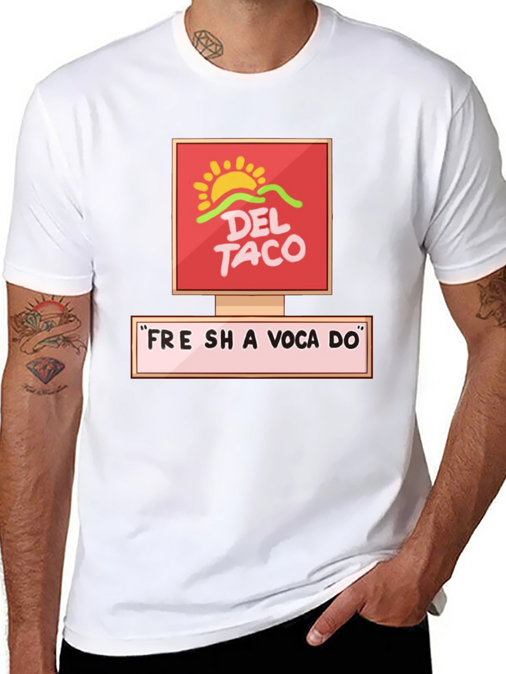 Del Taco Fresh Avocado T-Shirt