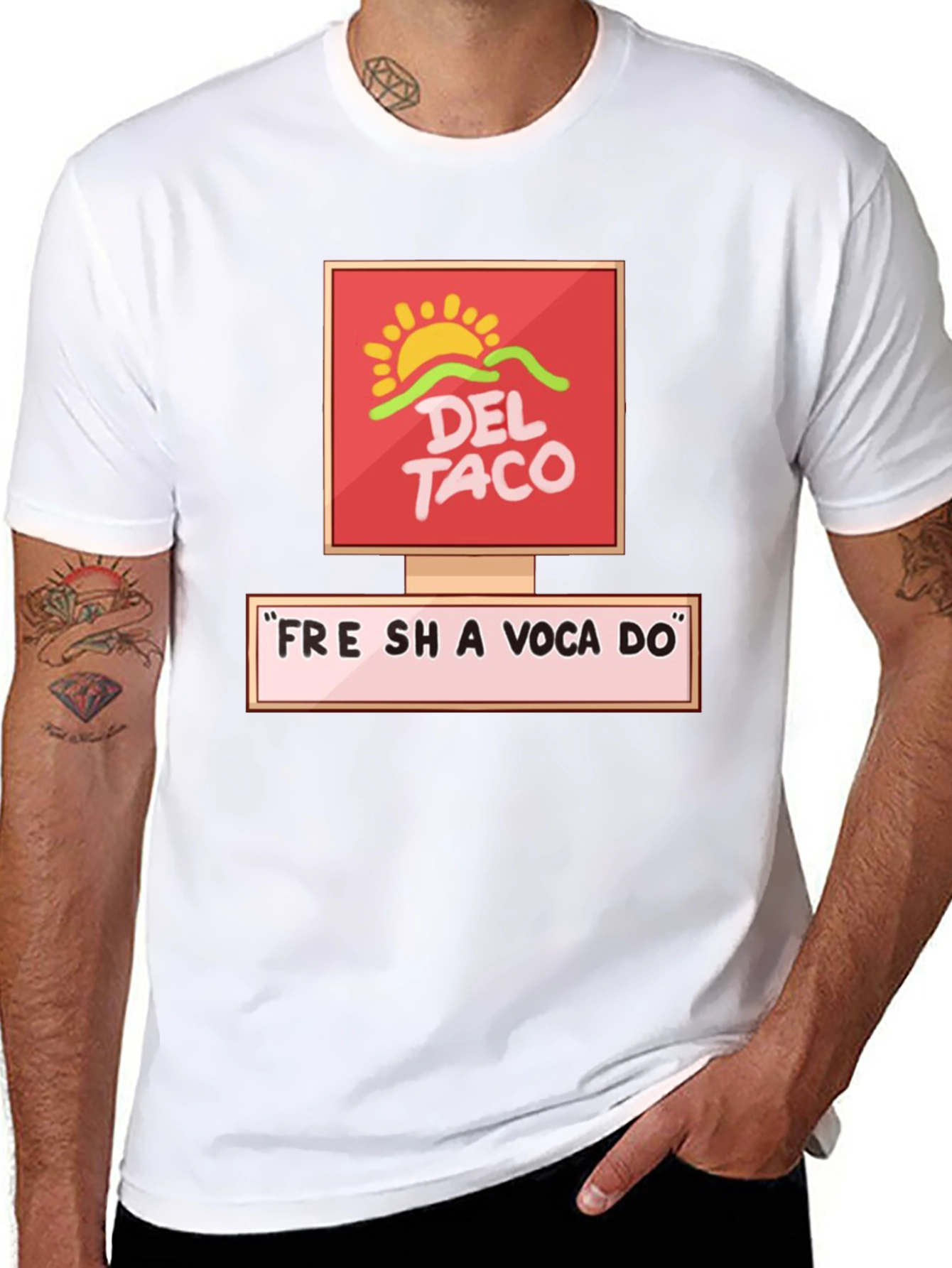 Del Taco Fresh Avocado T-Shirt
