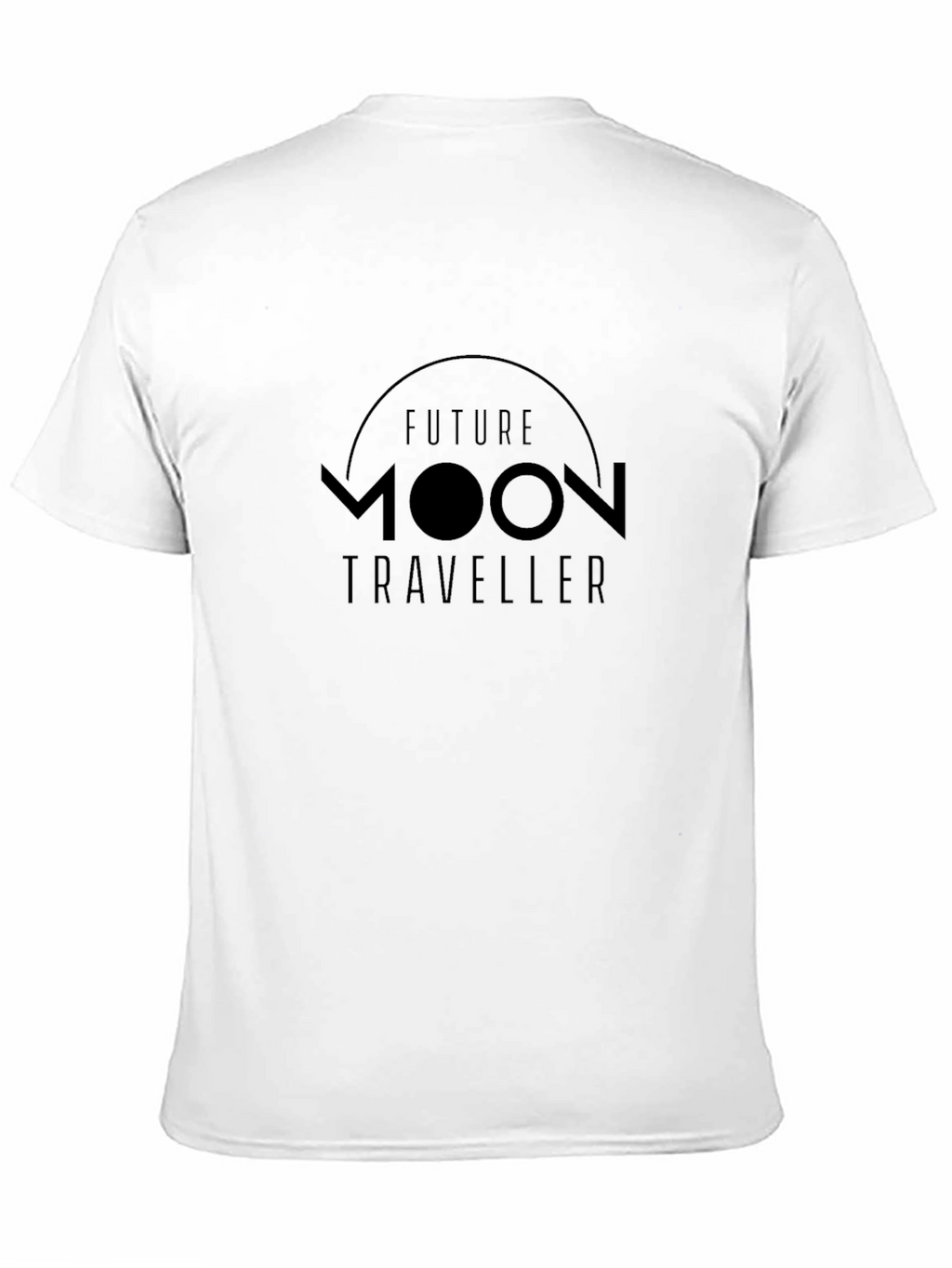 Future Moon Traveller Black T-Shirt