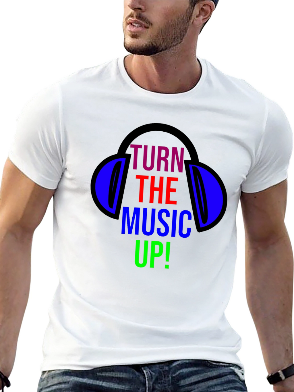 Turn the Music Up T-Shirt