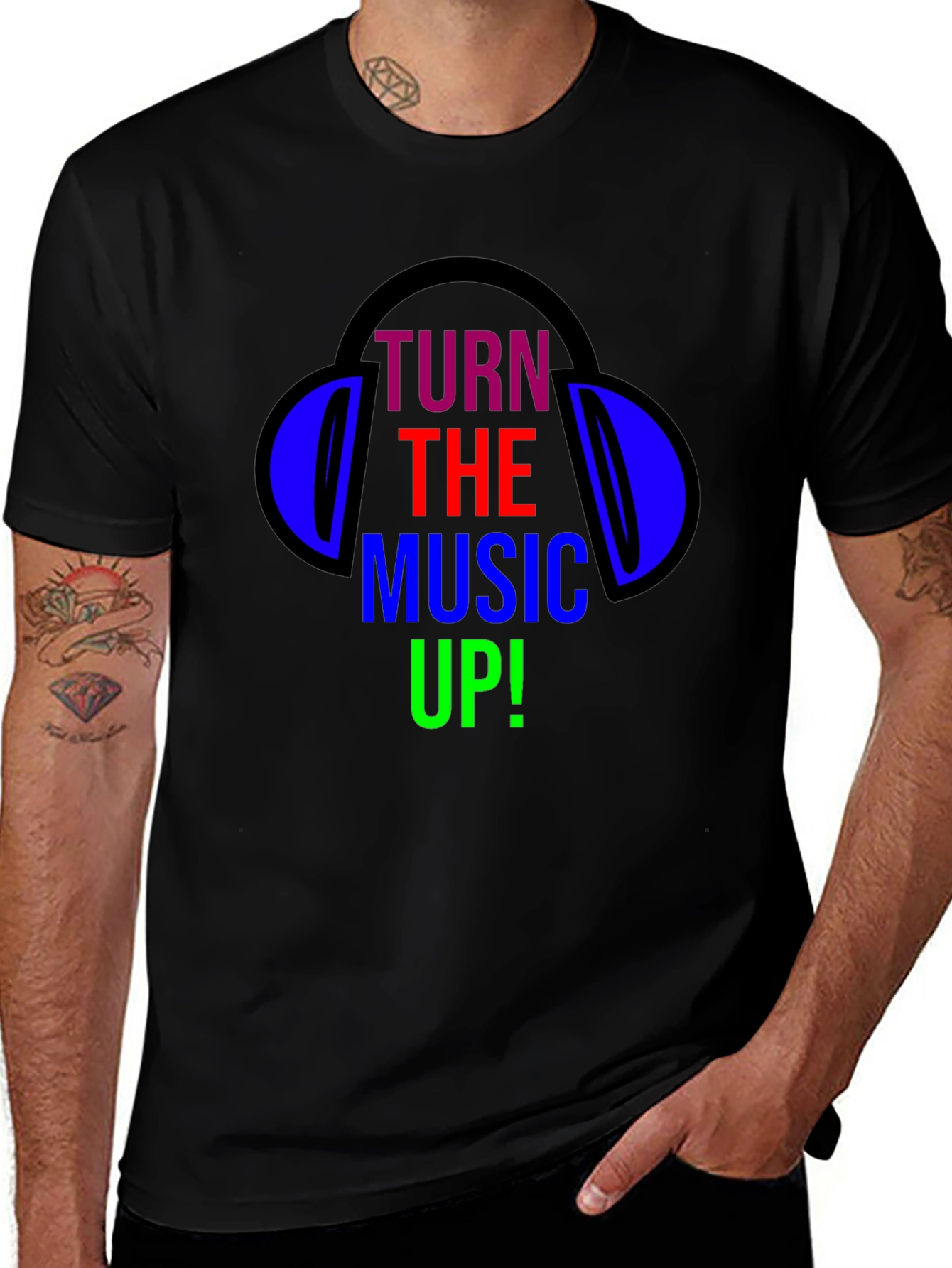 Turn the Music Up T-Shirt