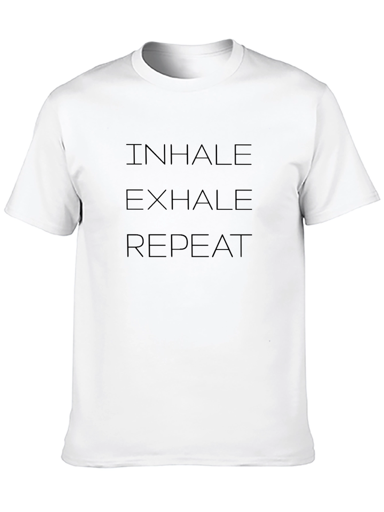 Inhale Exhale Repeat Graphic Tee