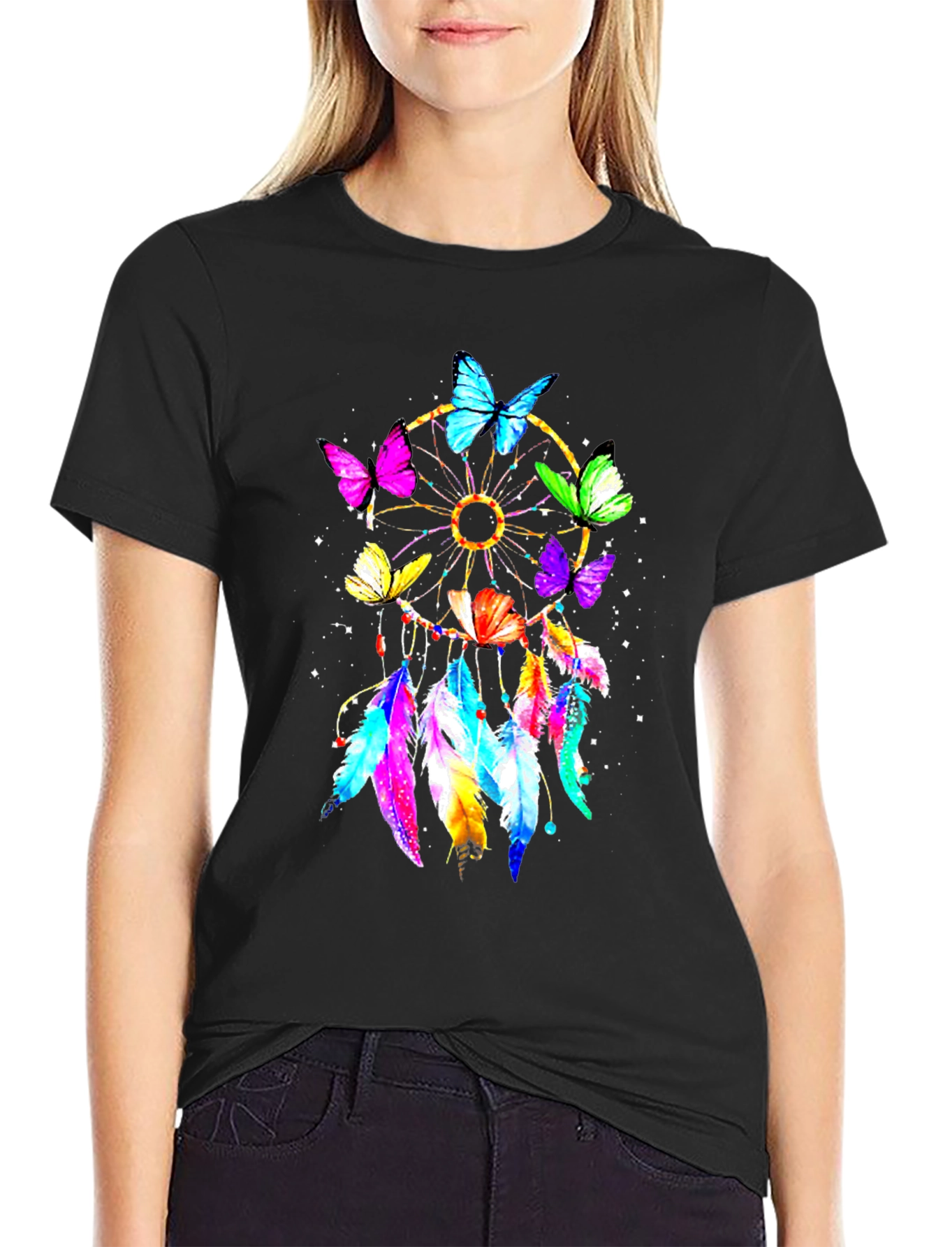 Butterfly Dreamcatcher Graphic Tee