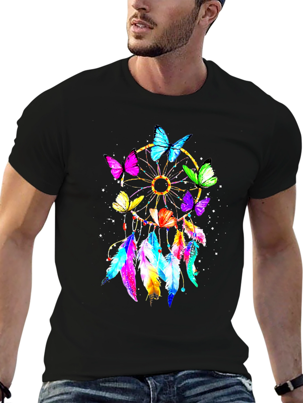 Butterfly Dreamcatcher Graphic Tee