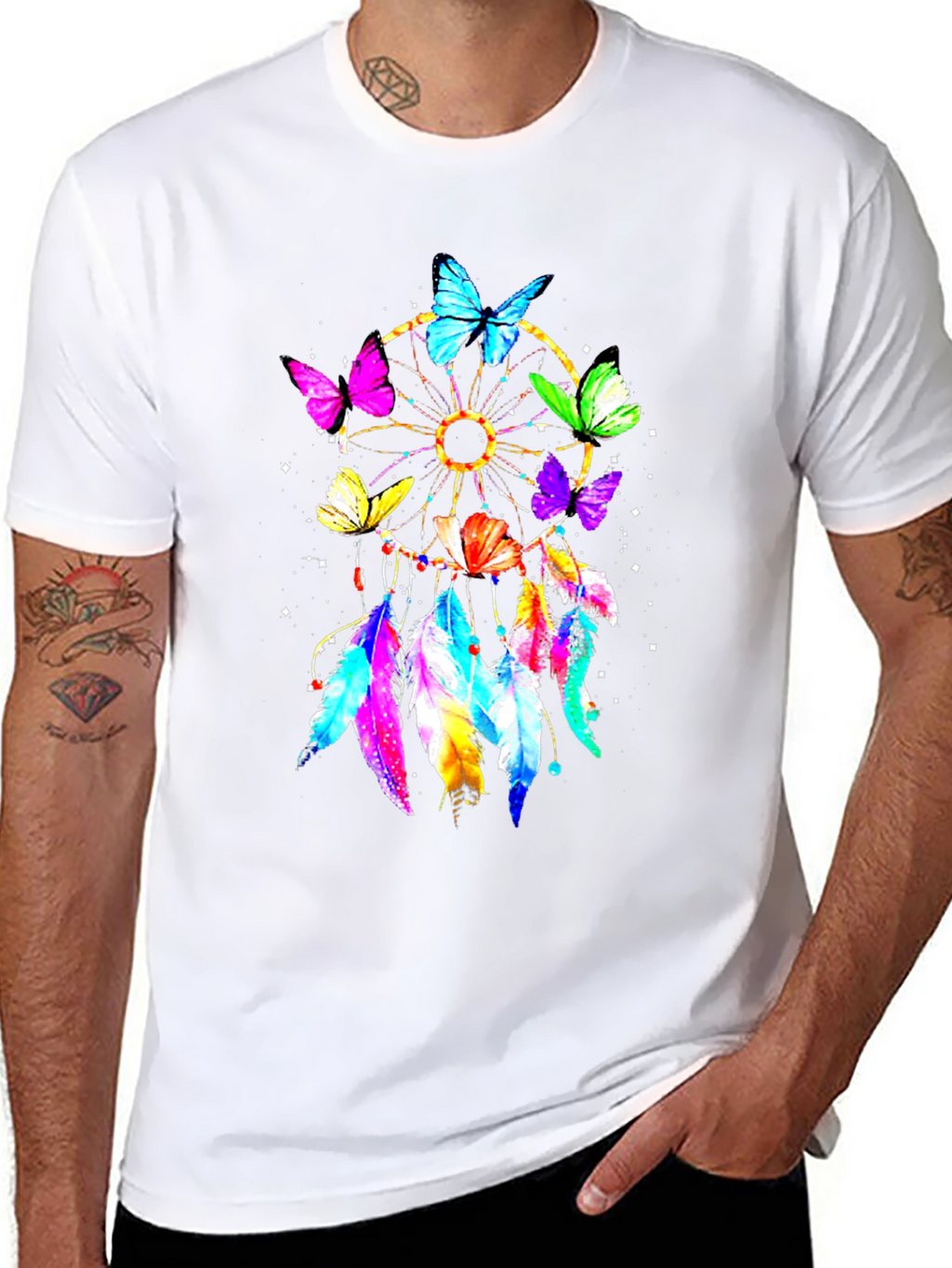Butterfly Dreamcatcher Graphic Tee