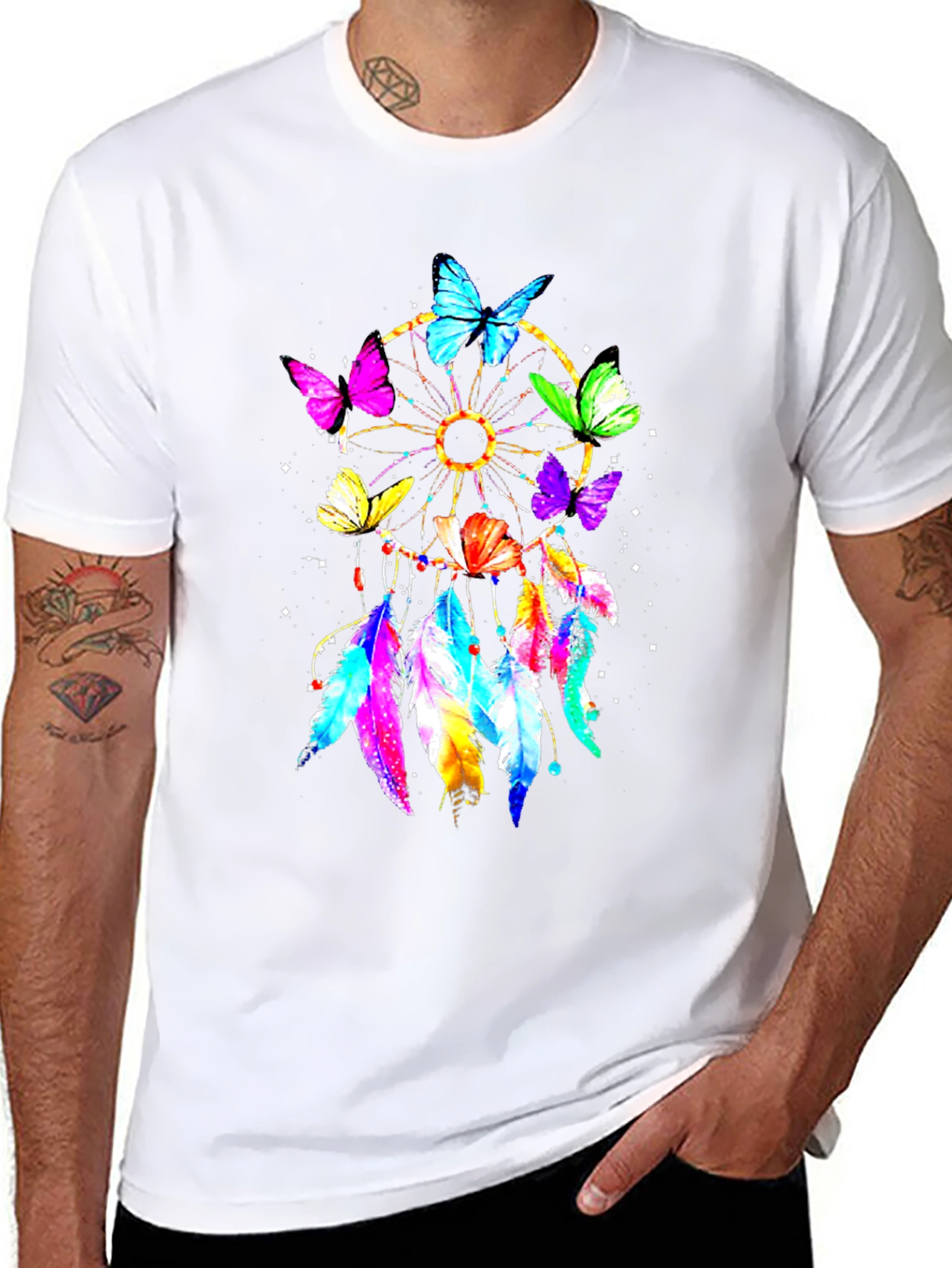 Butterfly Dreamcatcher Graphic Tee