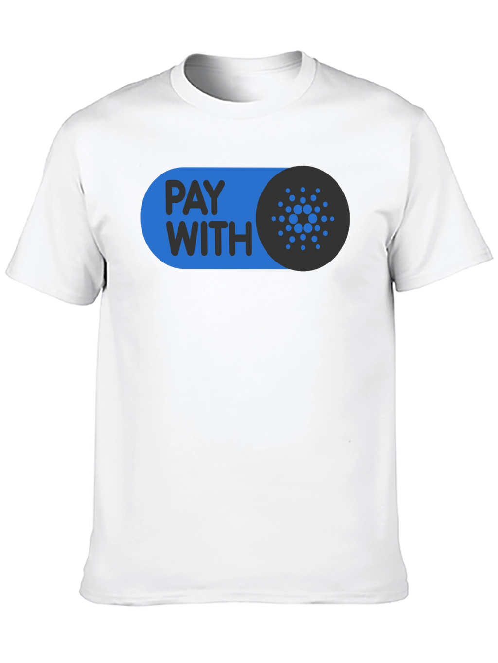 Pay With Cardano Black T-Shirt