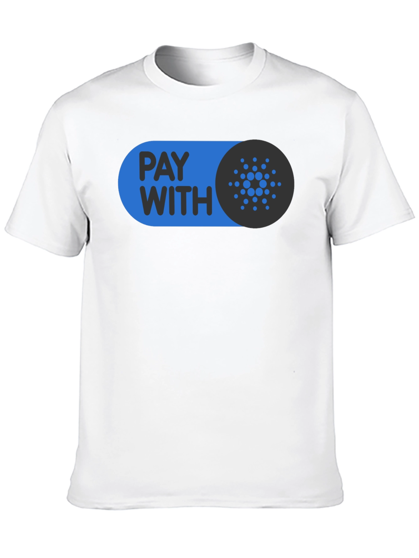 Pay With Cardano Black T-Shirt