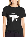 Lazy Panda T-Shirt - Do Nothing Funny Tee