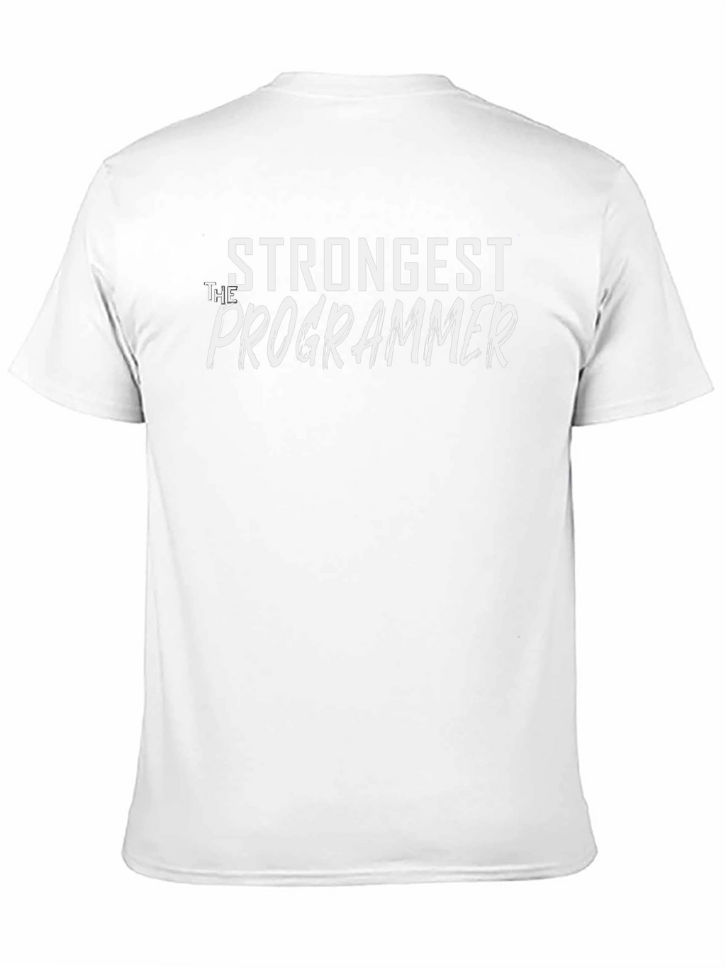 Strongest Programmer Graphic Tee - Black