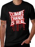 Climate Change Is Real Graphic T-Shirt
