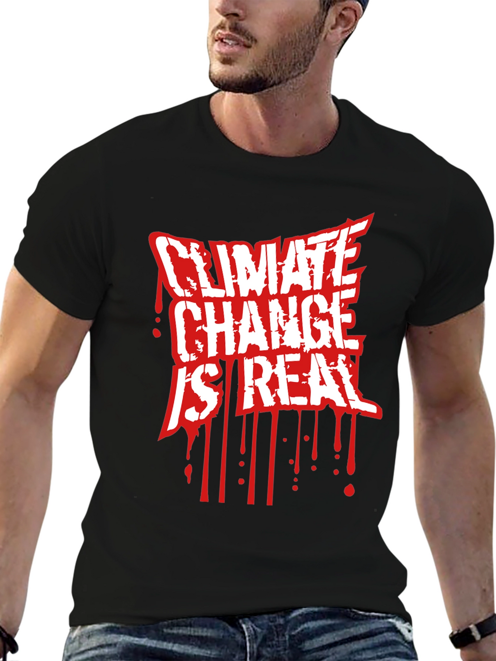 Climate Change Is Real Graphic T-Shirt