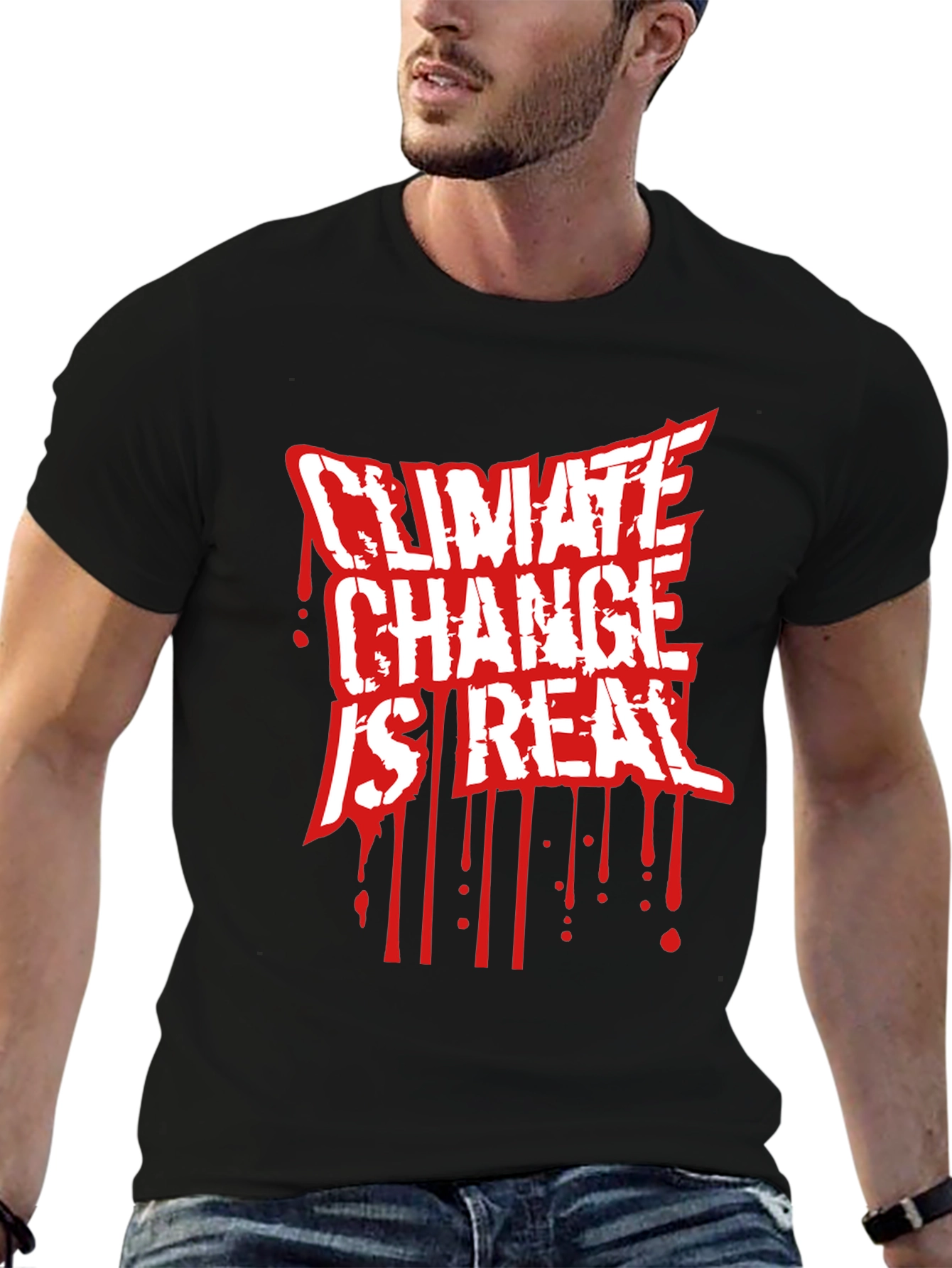 Climate Change Is Real Graphic T-Shirt