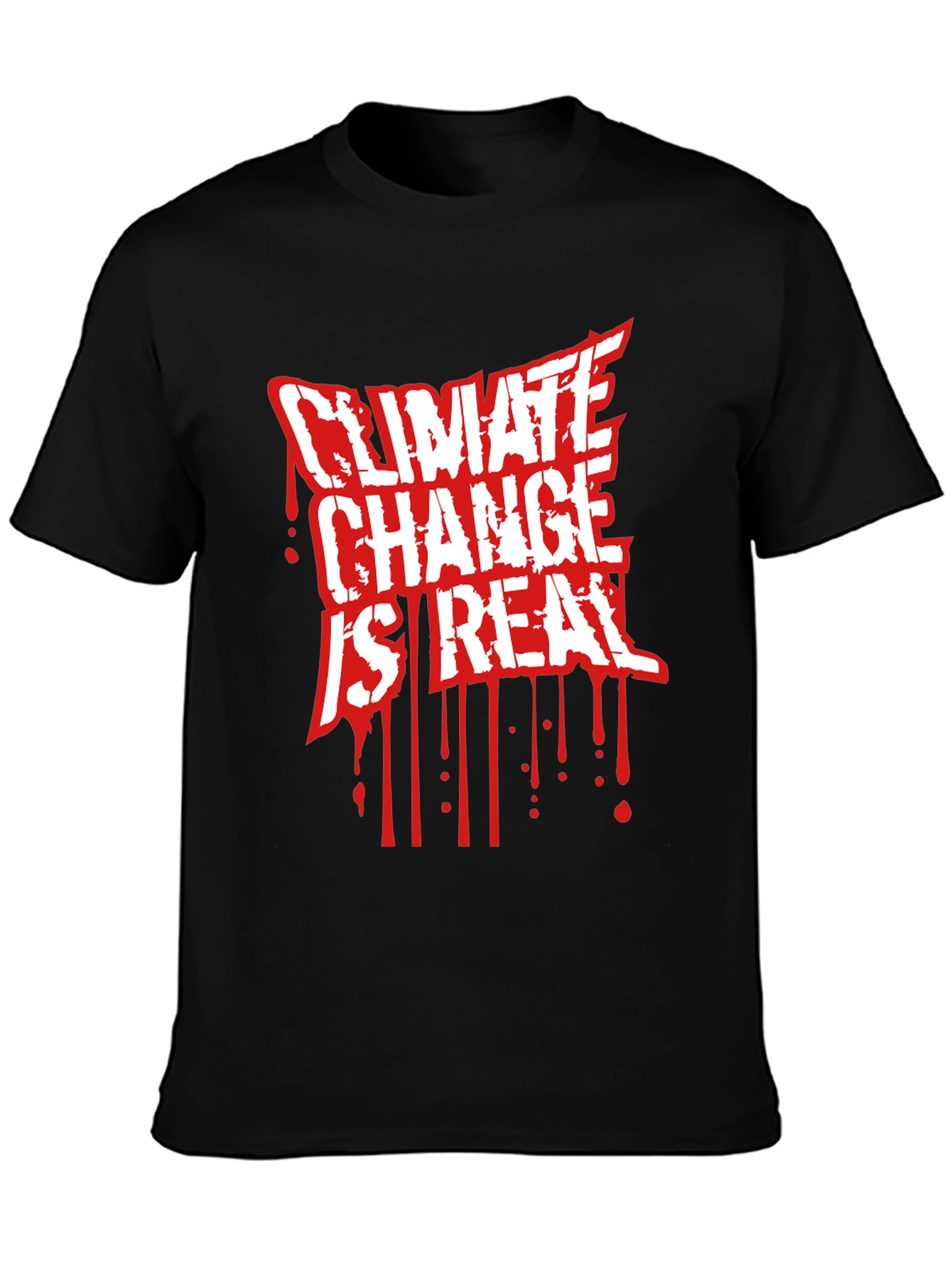 Climate Change Is Real Graphic T-Shirt