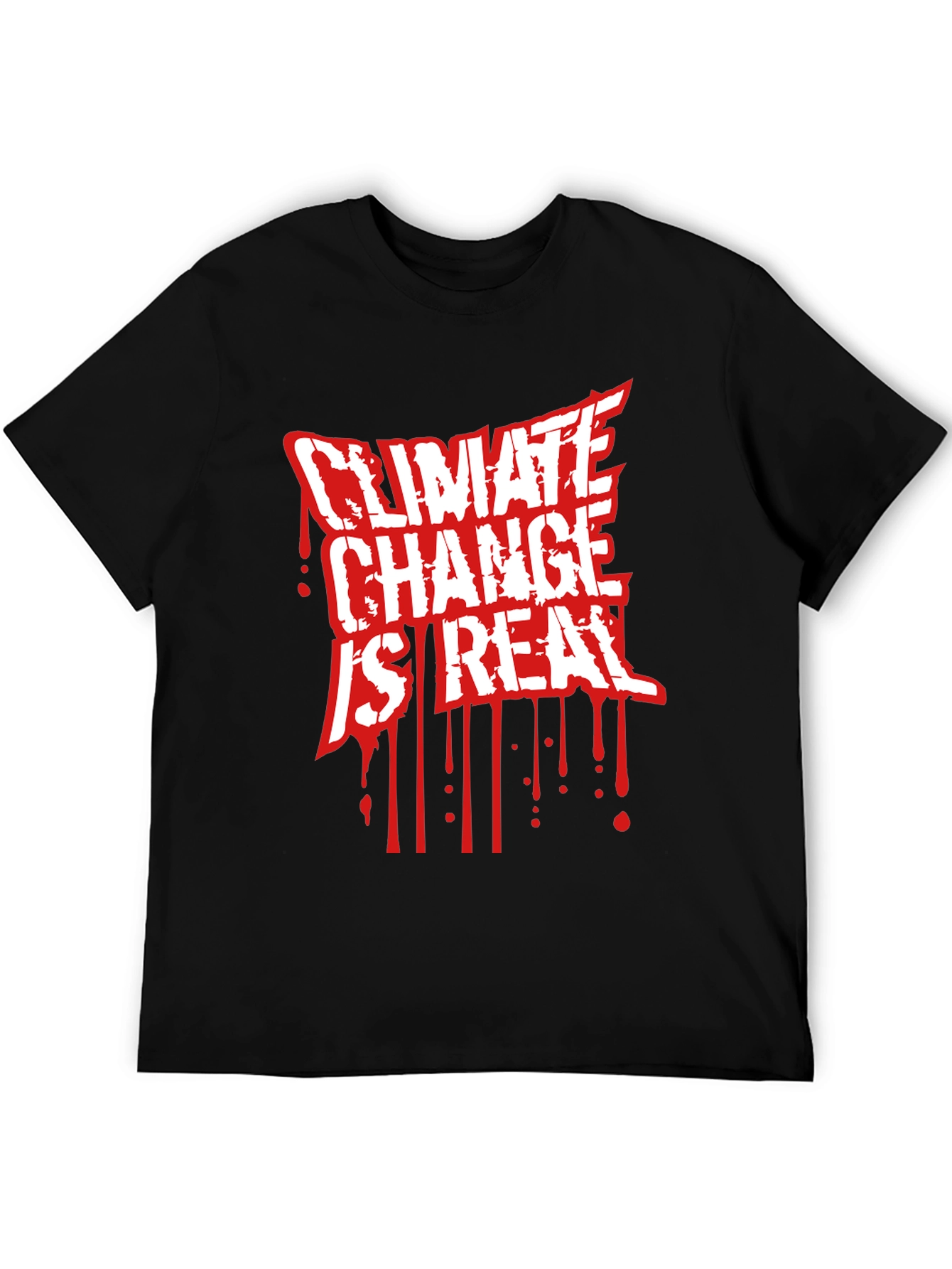 Climate Change Is Real Graphic T-Shirt