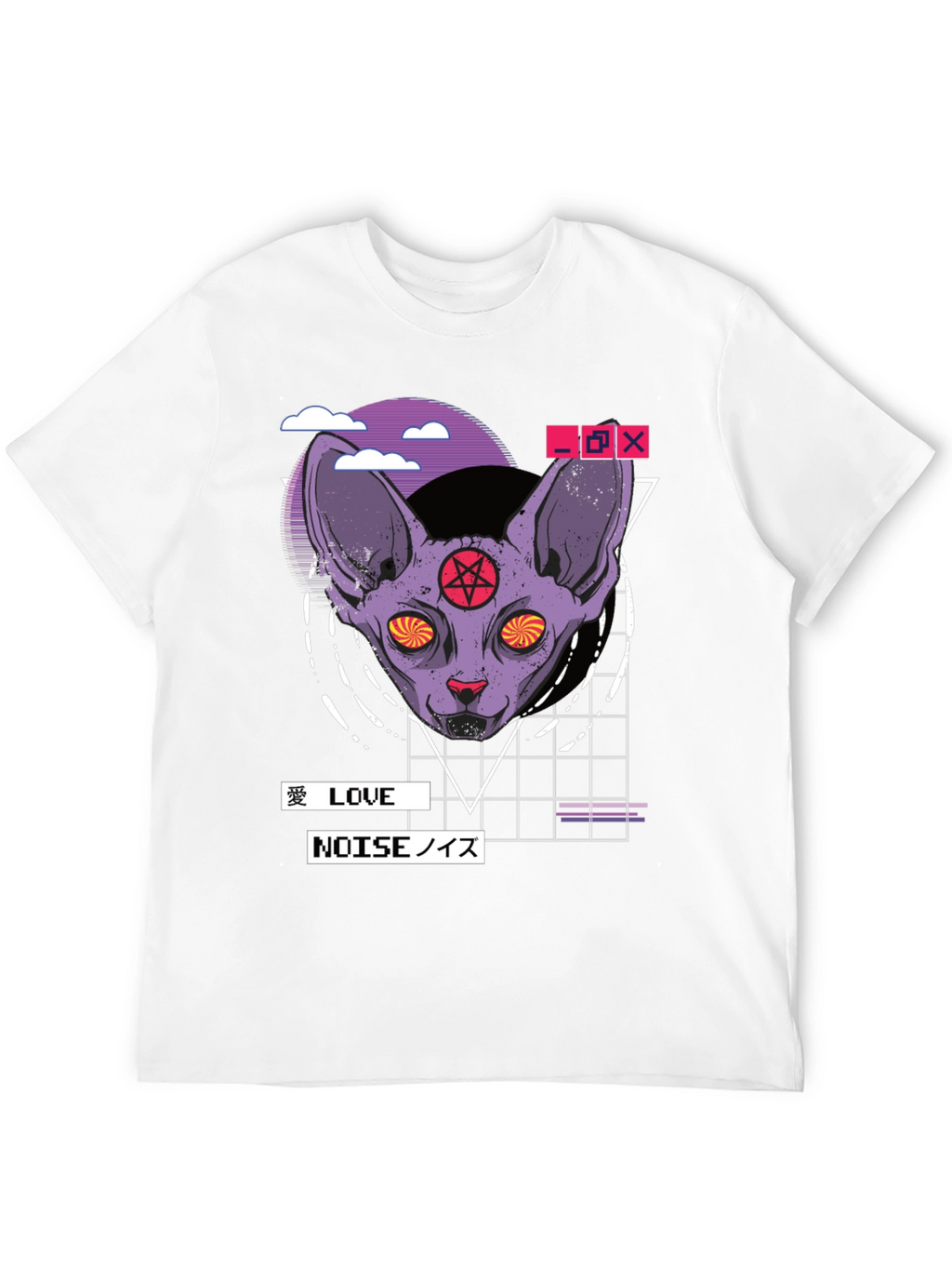 Occult Cat Graphic T-Shirt