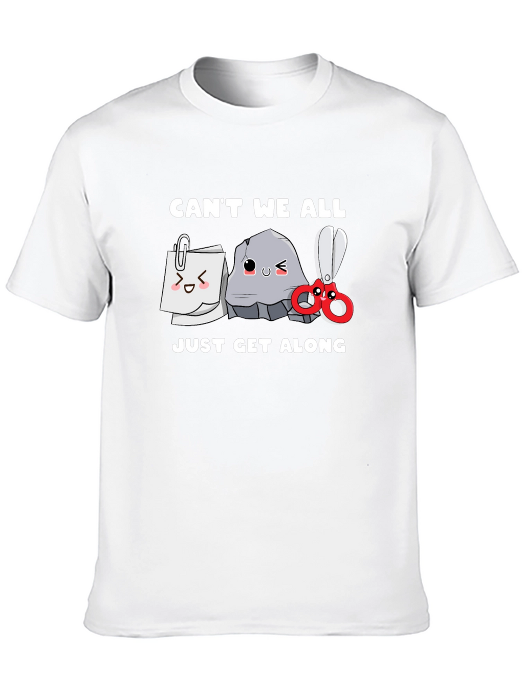 Rock Paper Scissors T-Shirt - Get Along Edition