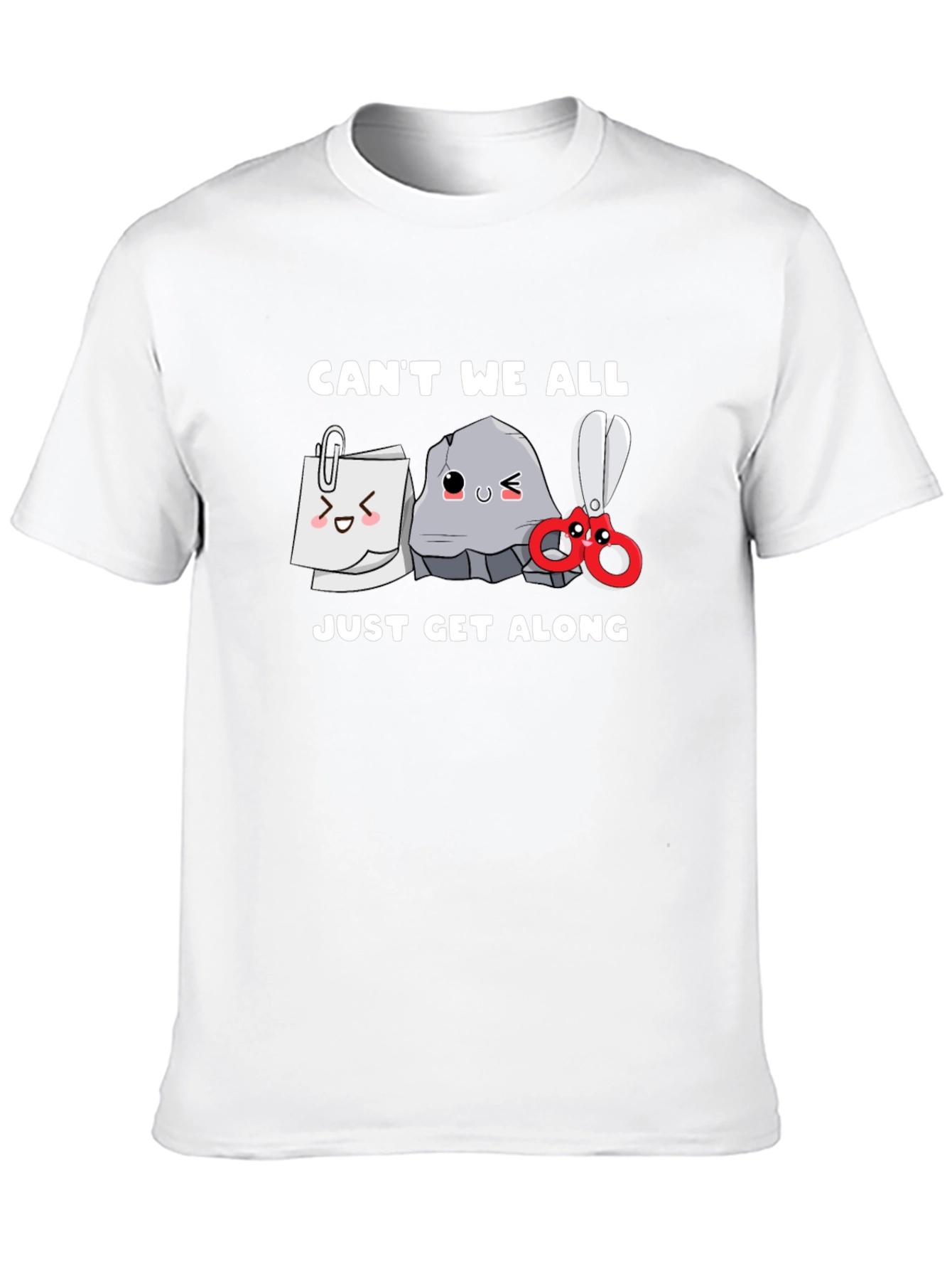 Rock Paper Scissors T-Shirt - Get Along Edition