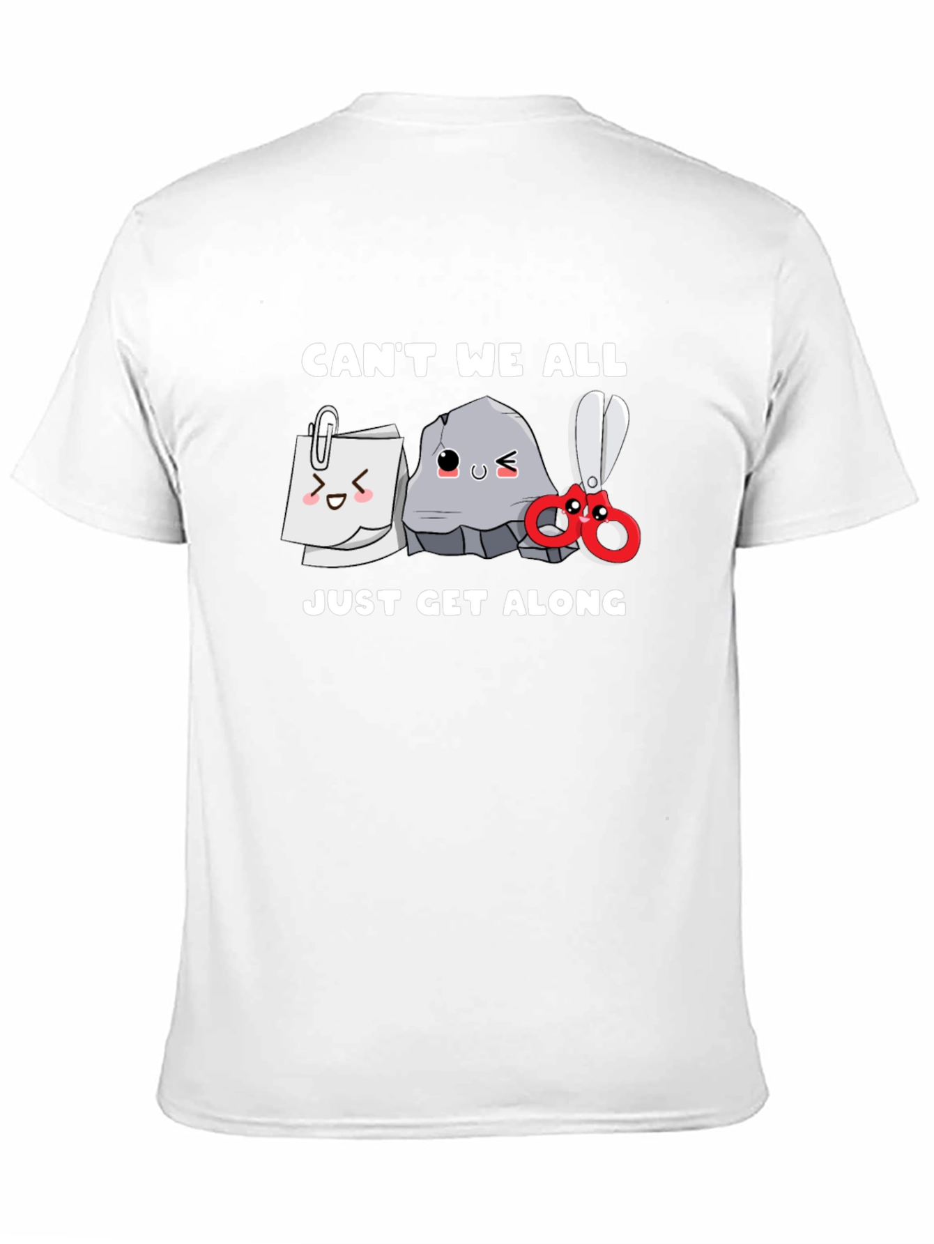 Rock Paper Scissors T-Shirt - Get Along Edition