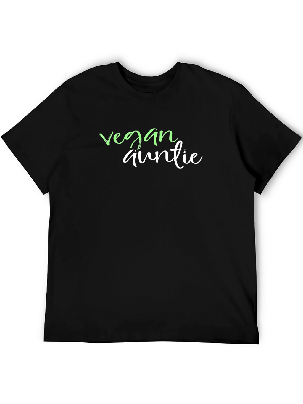Vegan Auntie T-Shirt - Black
