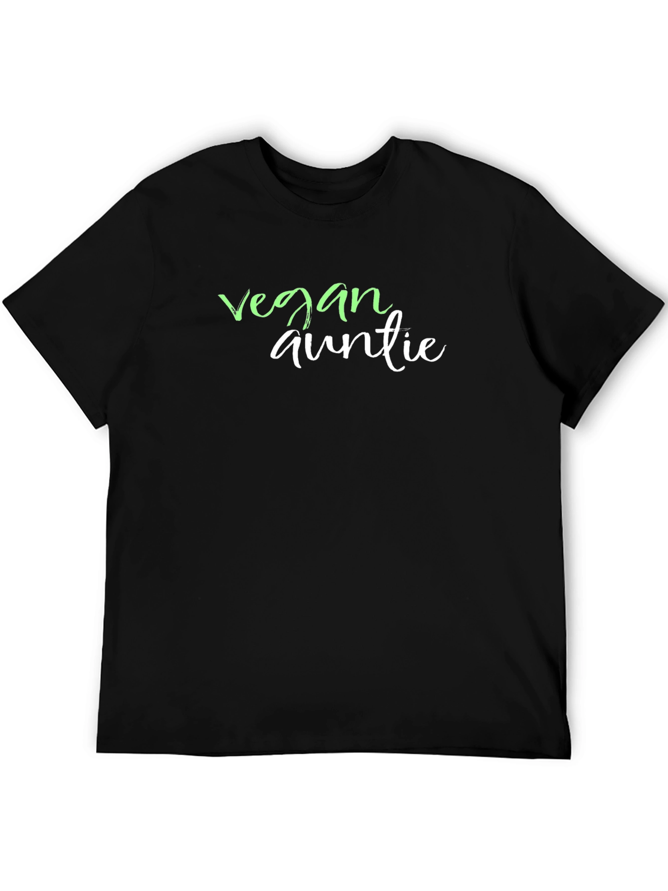 Vegan Auntie T-Shirt - Black