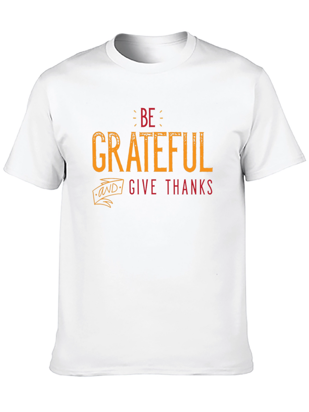 Be Grateful Graphic Tee - Thanksgiving Holiday Shirt