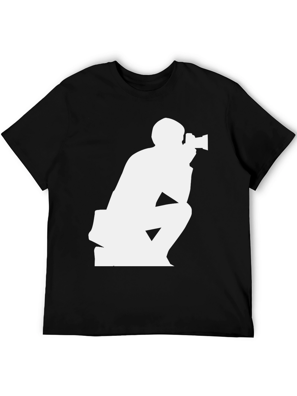Photographer Graphic Tee - Black Unisex T-Shirt