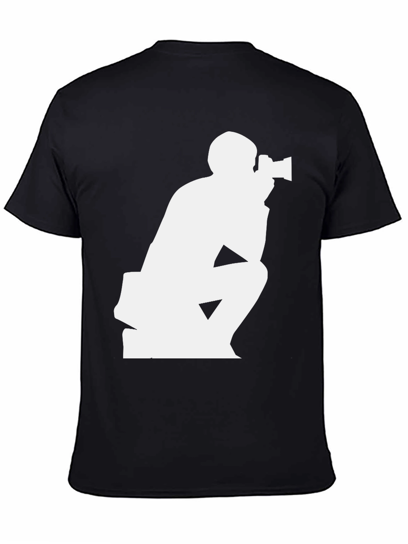 Photographer Graphic Tee - Black Unisex T-Shirt