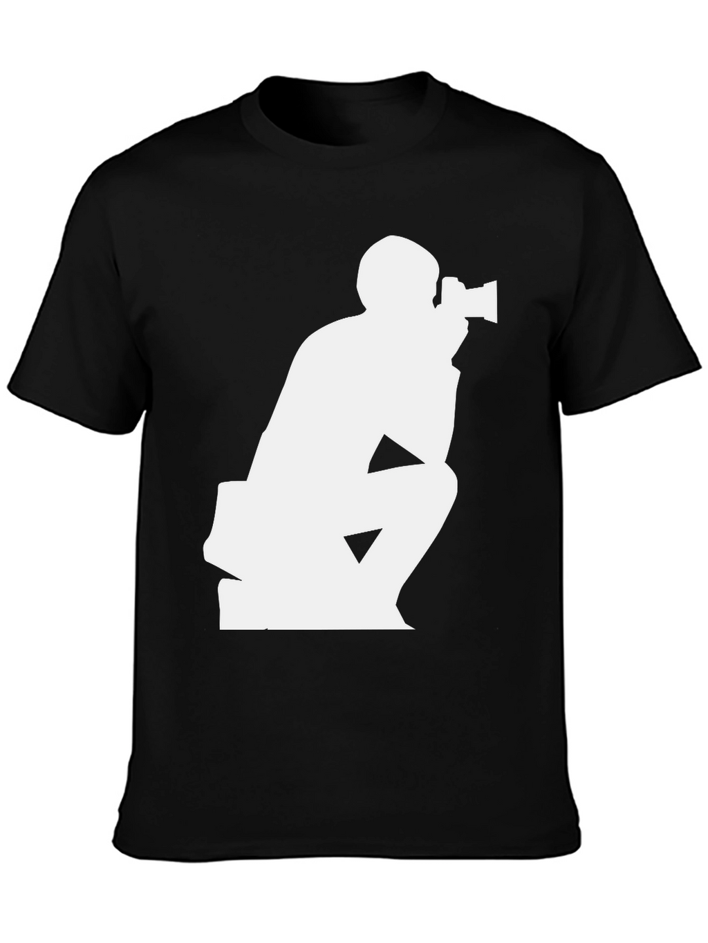 Photographer Graphic Tee - Black Unisex T-Shirt