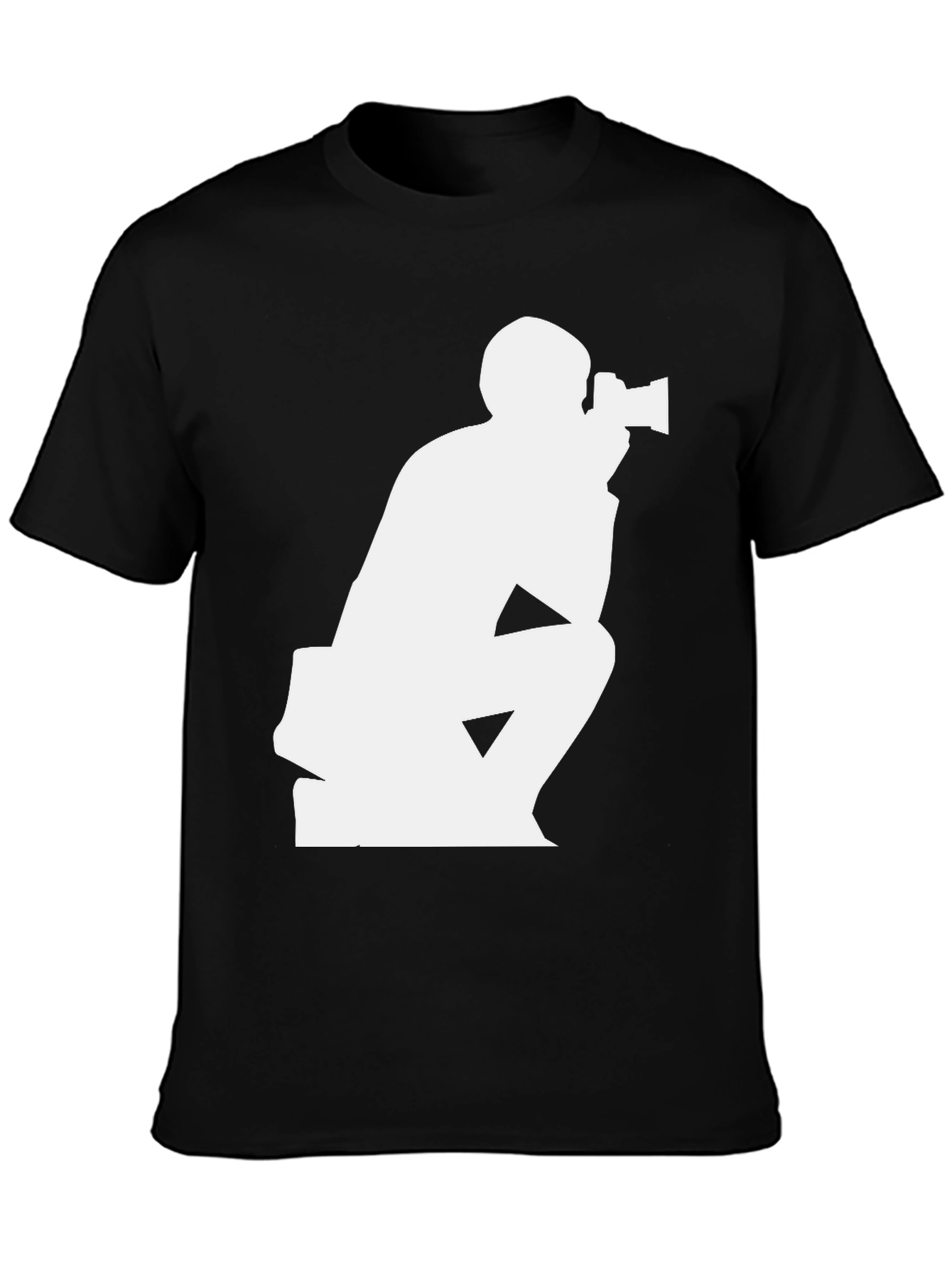 Photographer Graphic Tee - Black Unisex T-Shirt