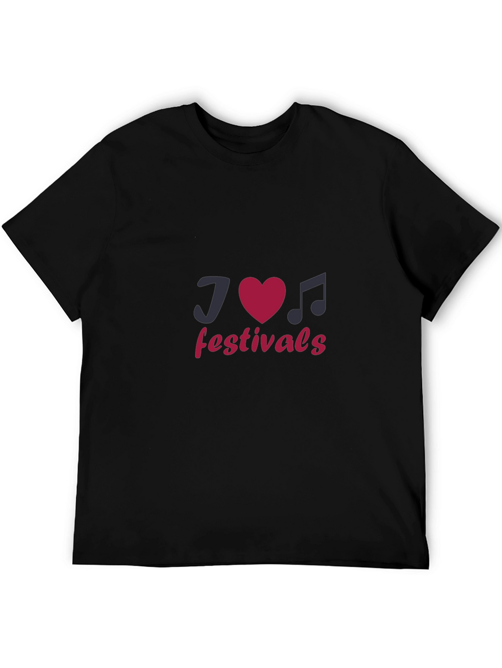 Jazz Festivals Graphic Black T-Shirt