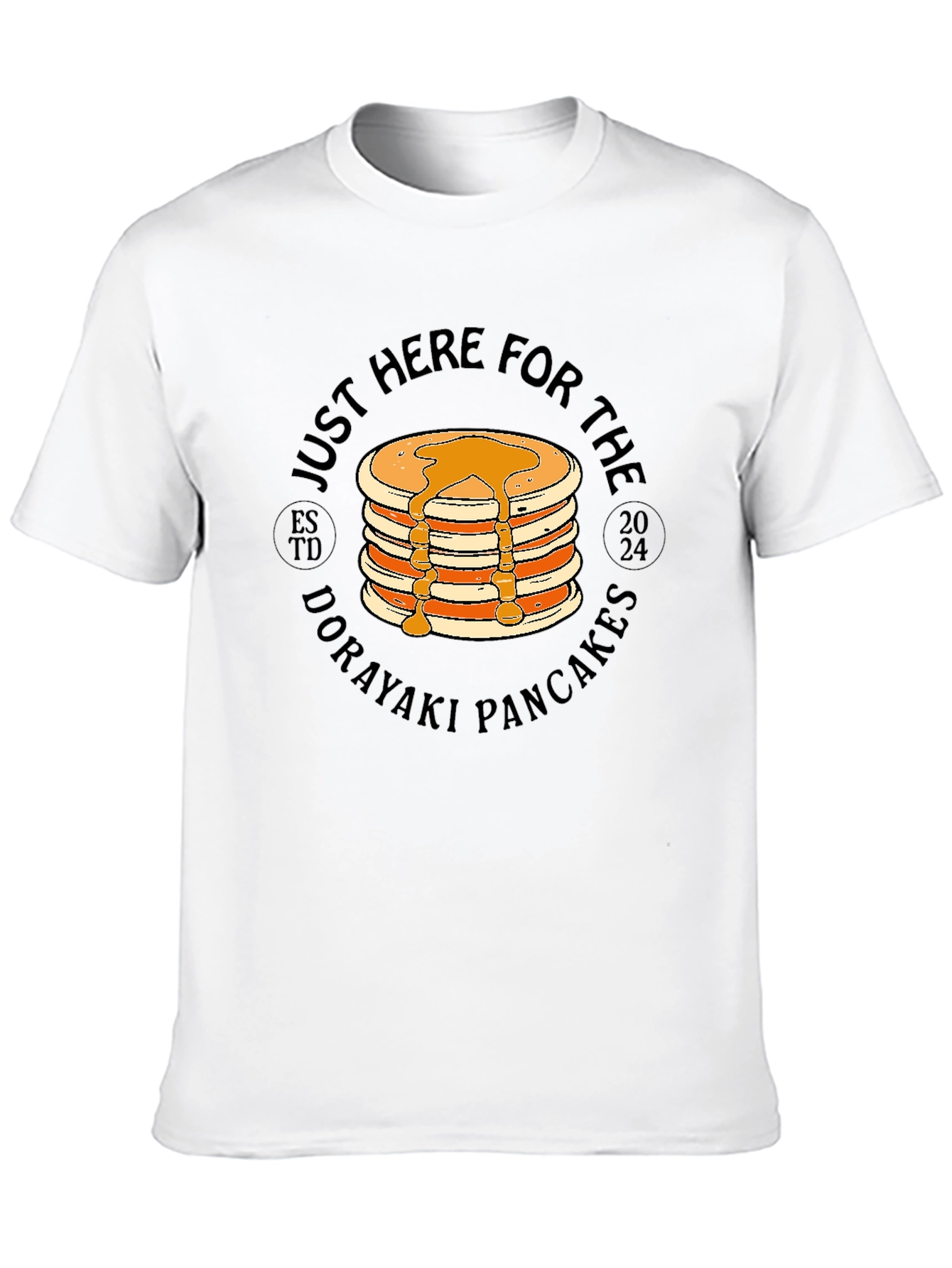 Just Here For The Dorayaki Pancakes T-Shirt