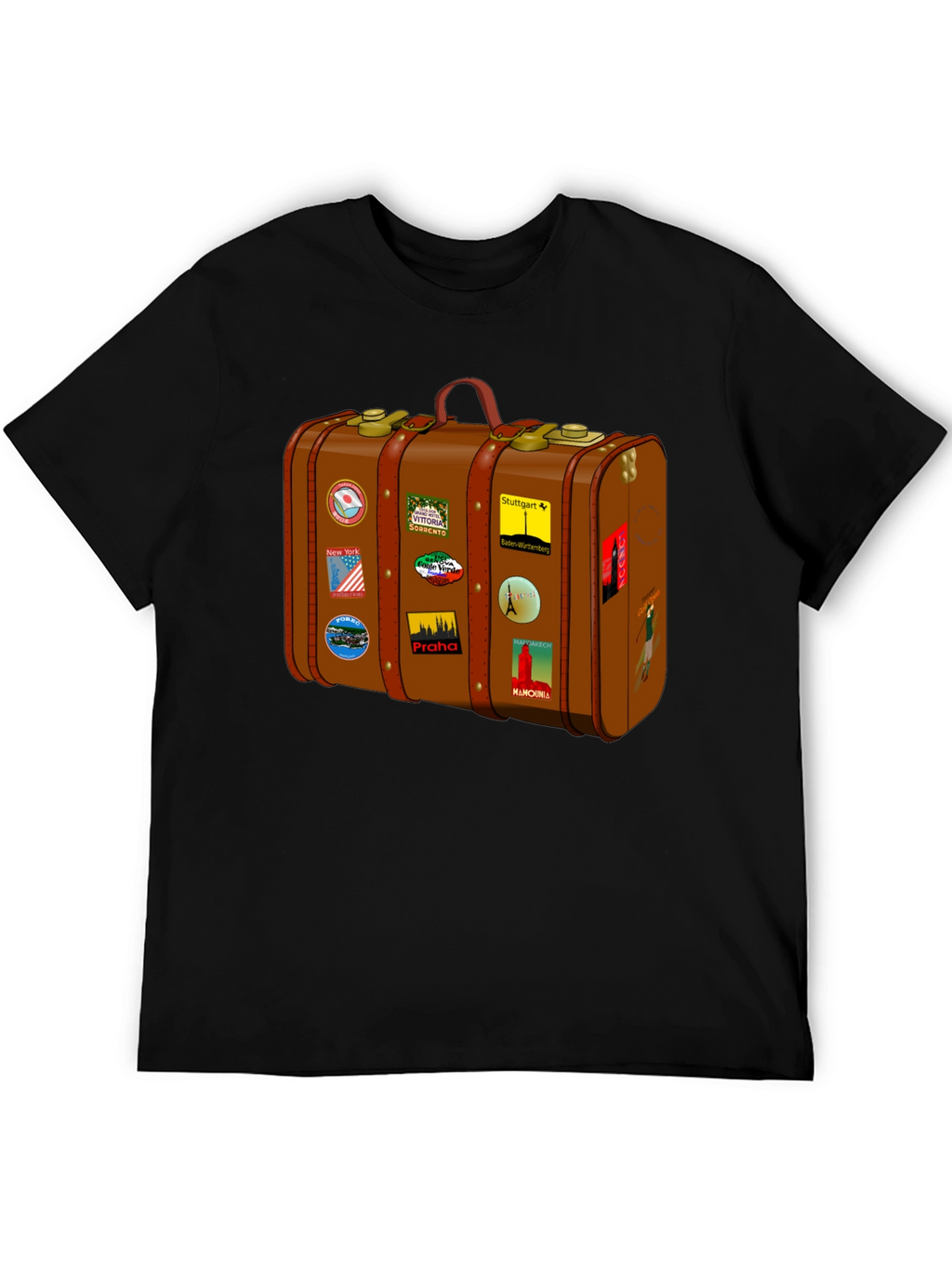 Suitcase Travel T-Shirt