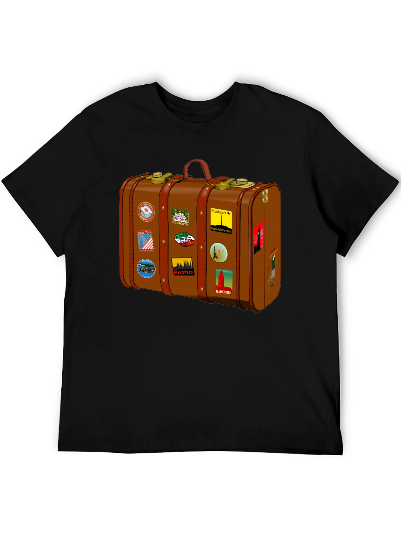 Suitcase Travel T-Shirt