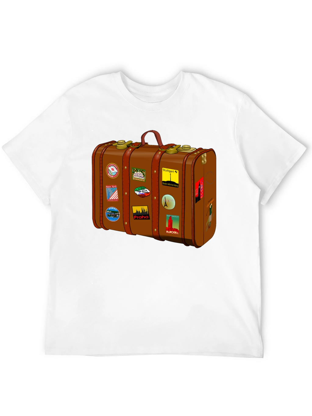 Suitcase Travel T-Shirt