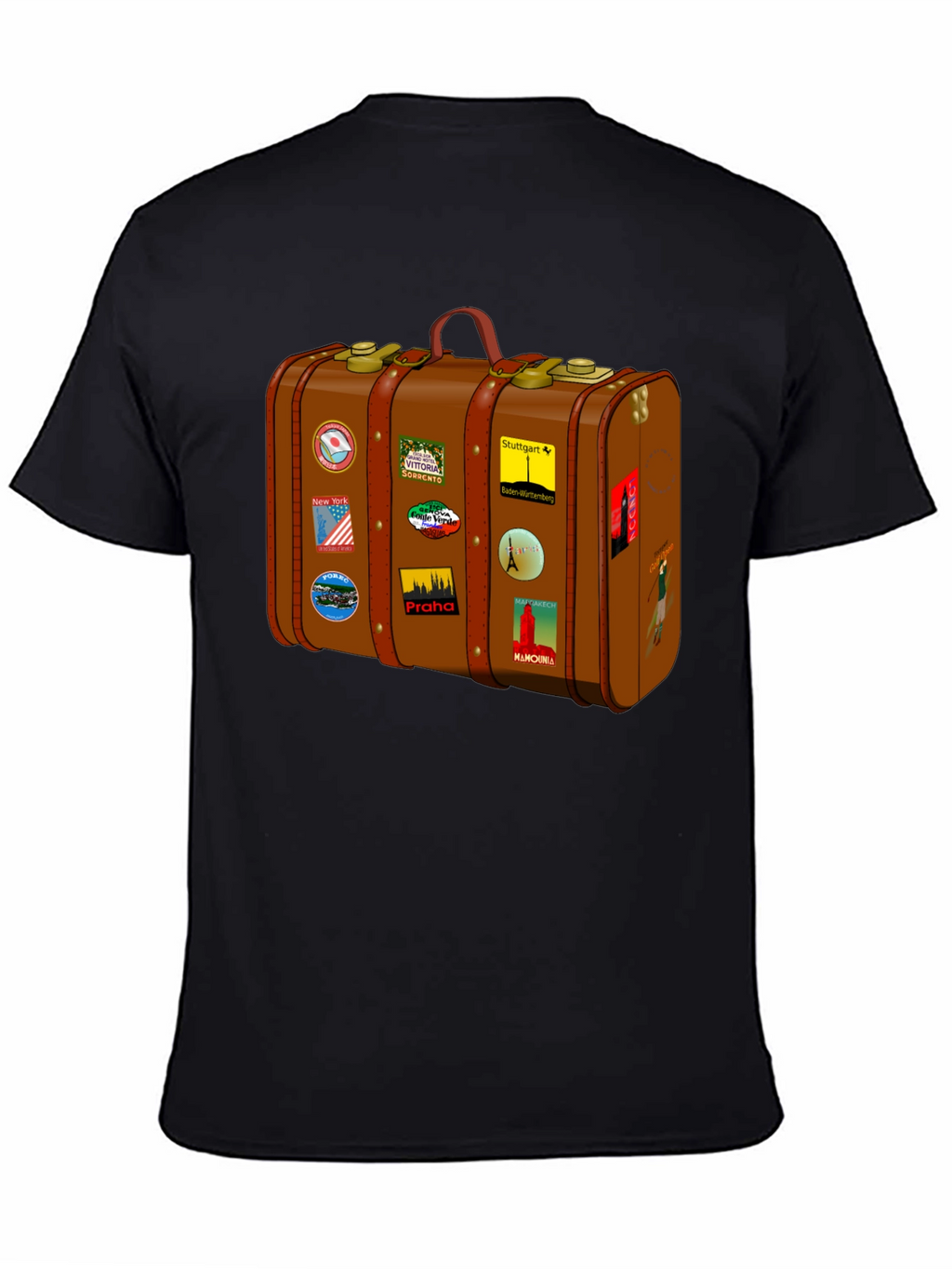Suitcase Travel T-Shirt