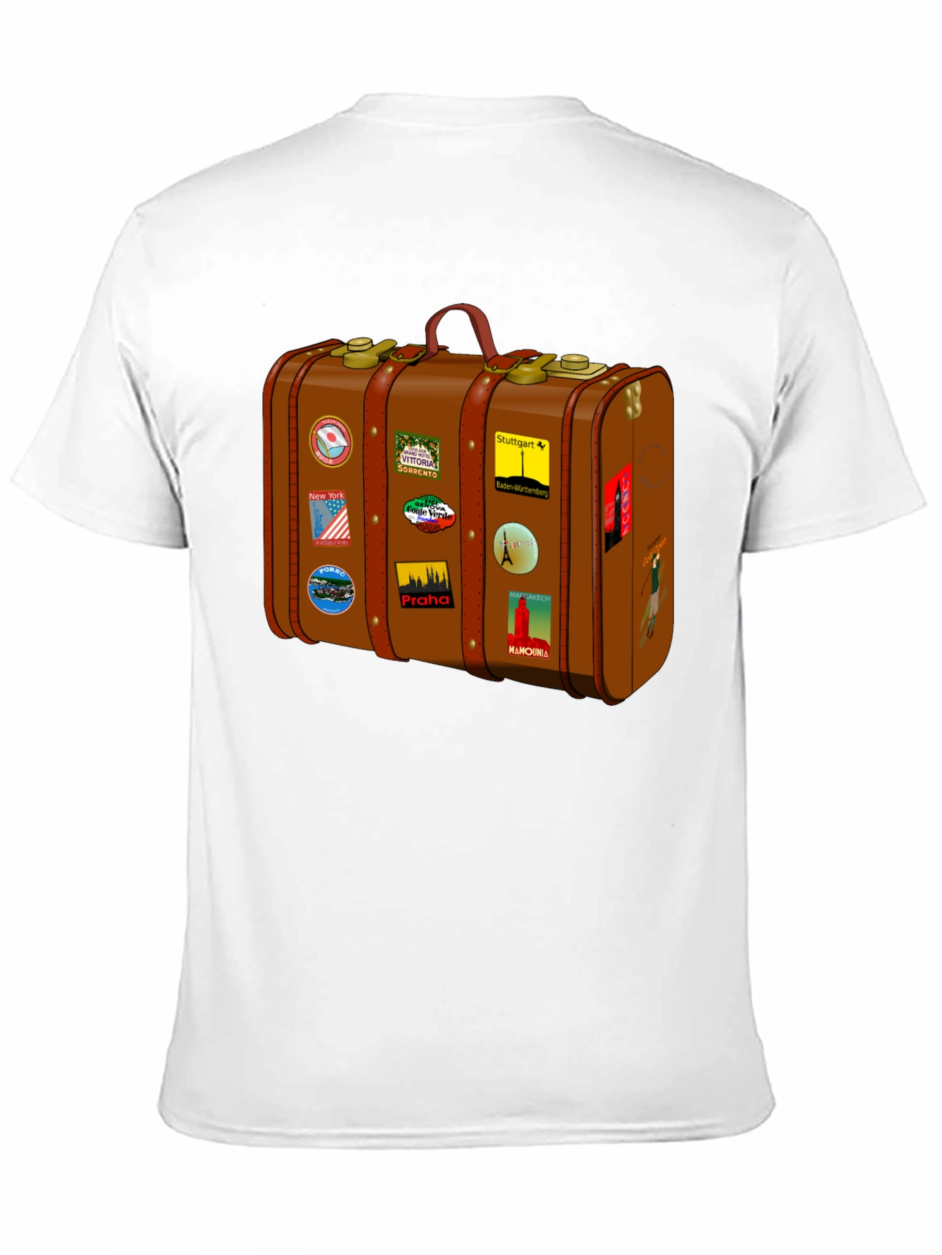 Suitcase Travel T-Shirt