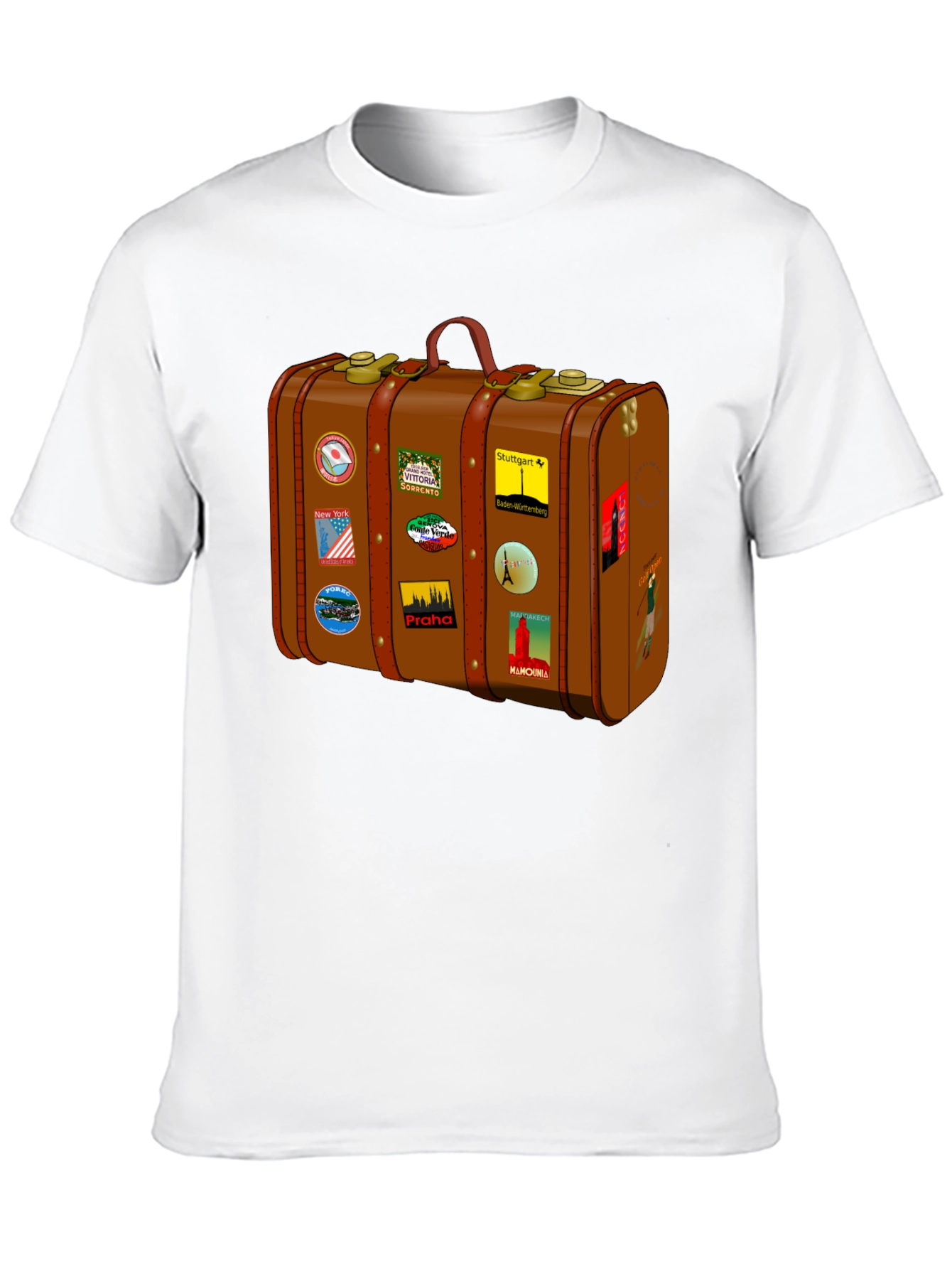 Suitcase Travel T-Shirt