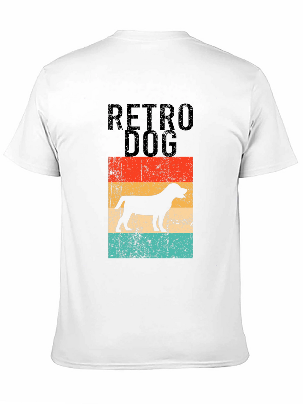 Retro Dog Graphic T-Shirt - Stylish Pet Lover Tee