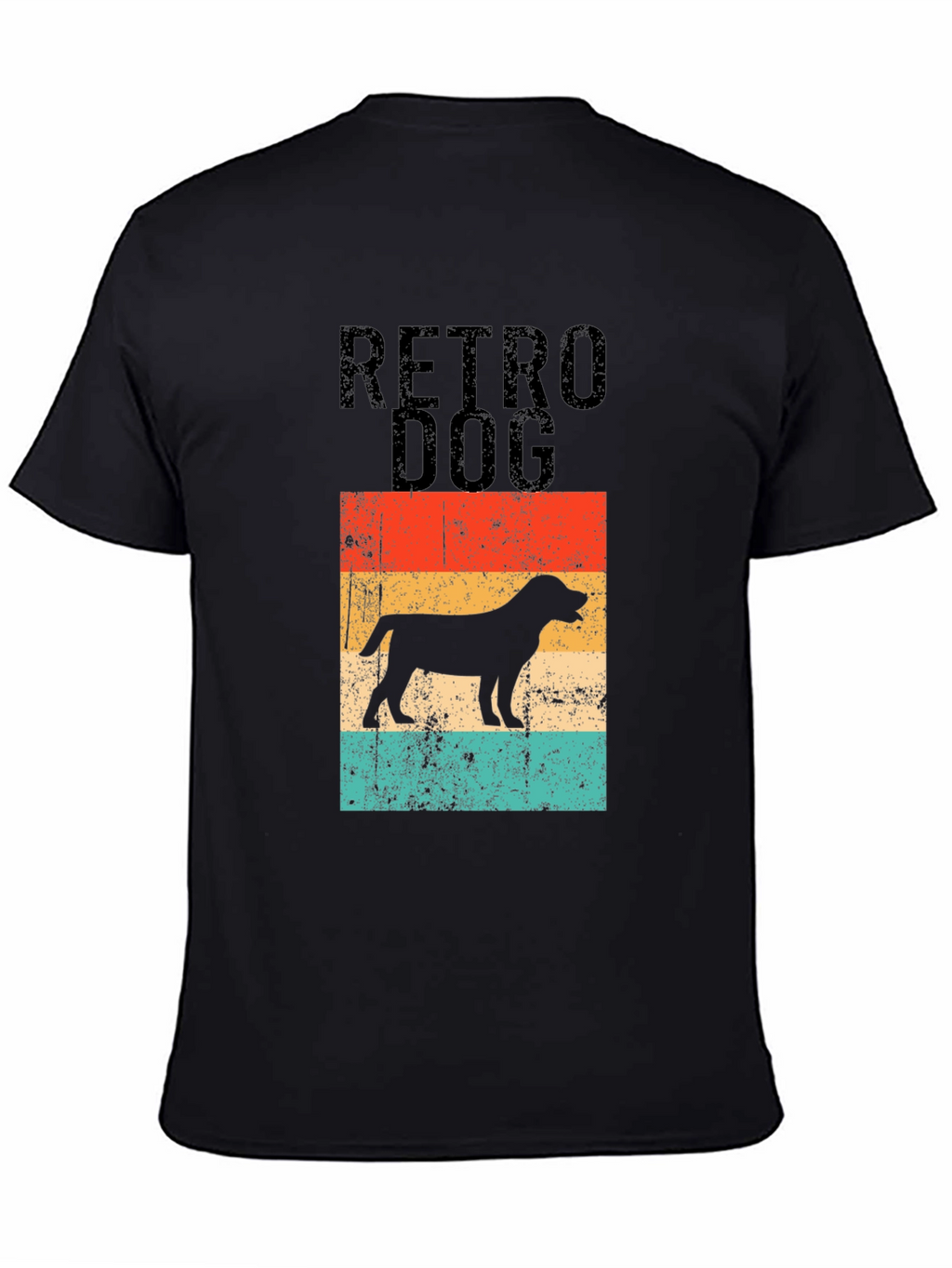 Retro Dog Graphic T-Shirt - Stylish Pet Lover Tee