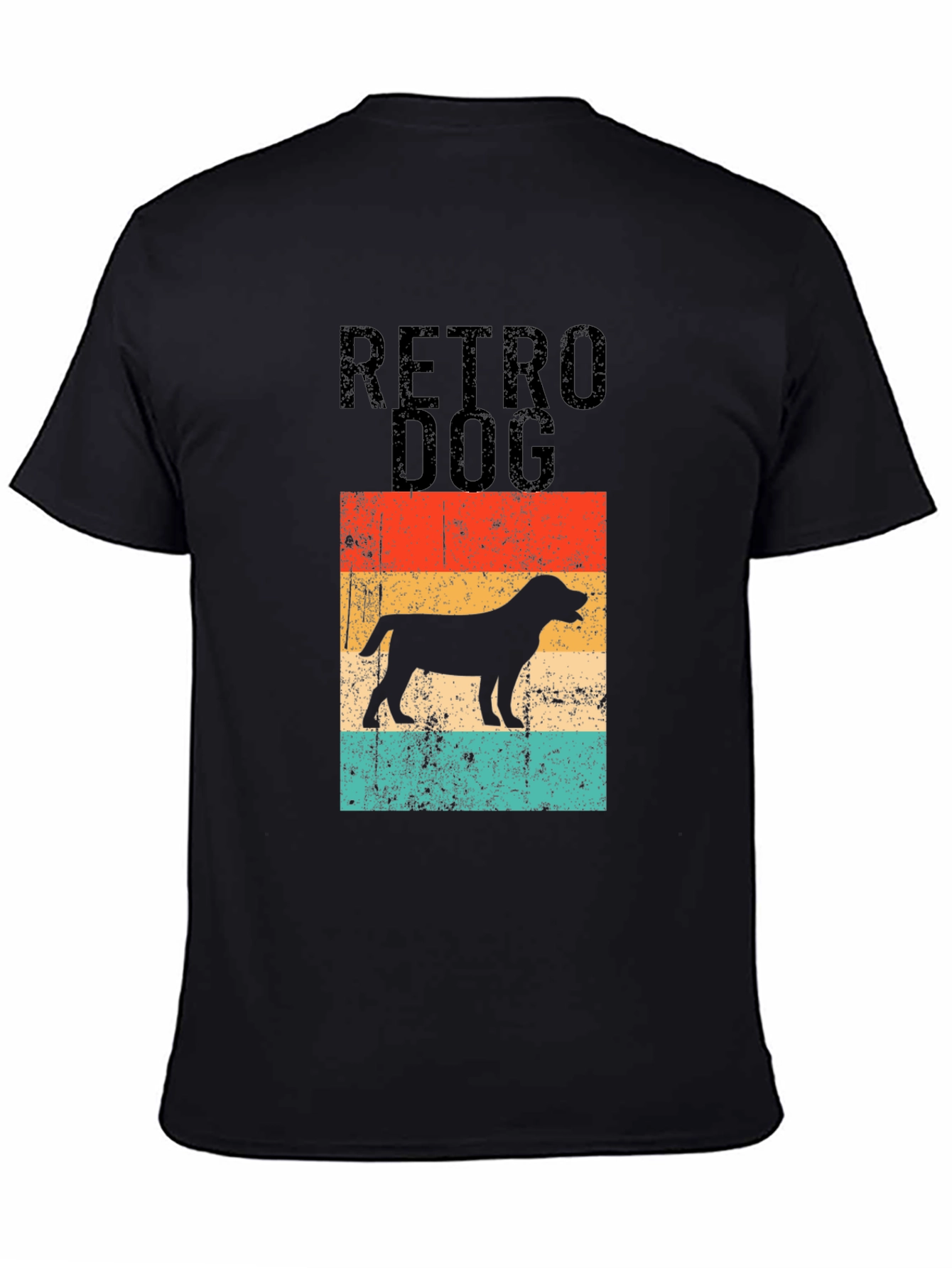 Retro Dog Graphic T-Shirt - Stylish Pet Lover Tee