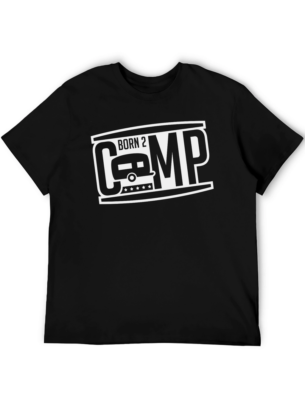 Born 2 Camp T-Shirt - Camping Adventure Tee