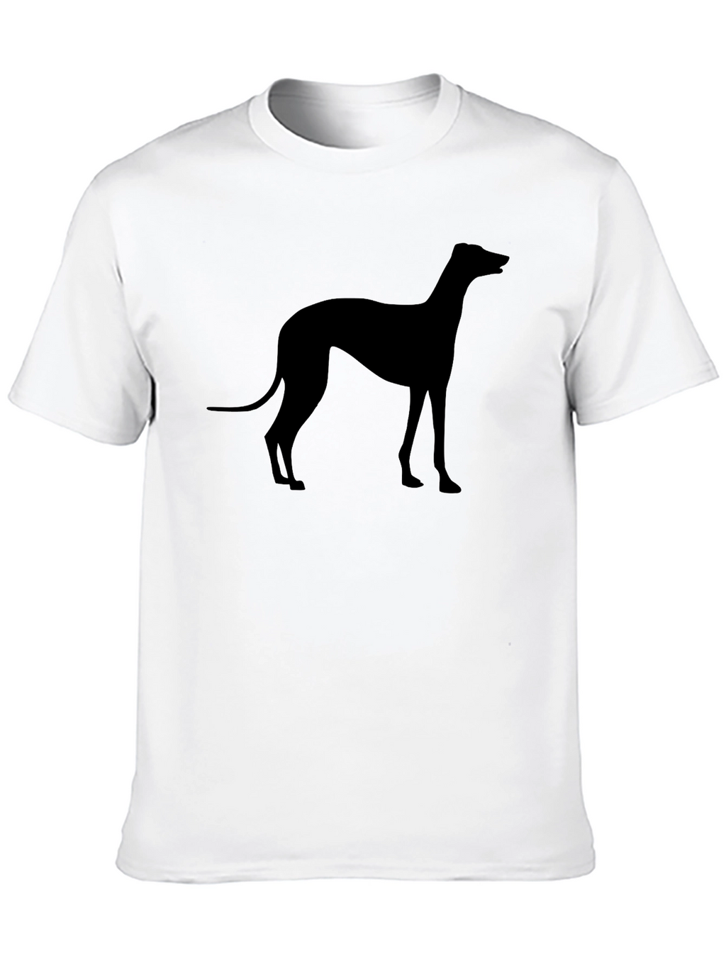 Black Dog Silhouette T-Shirt