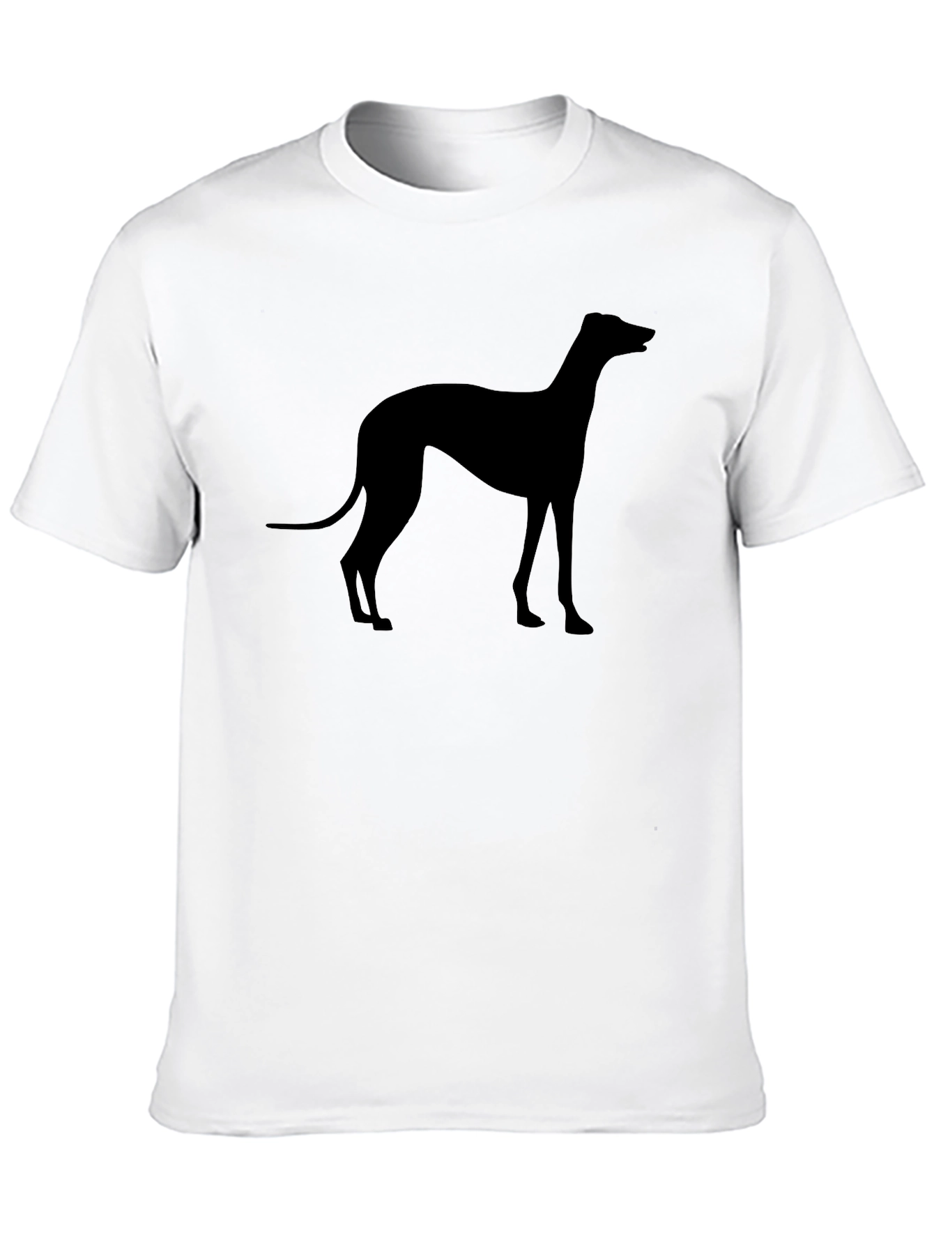 Black Dog Silhouette T-Shirt