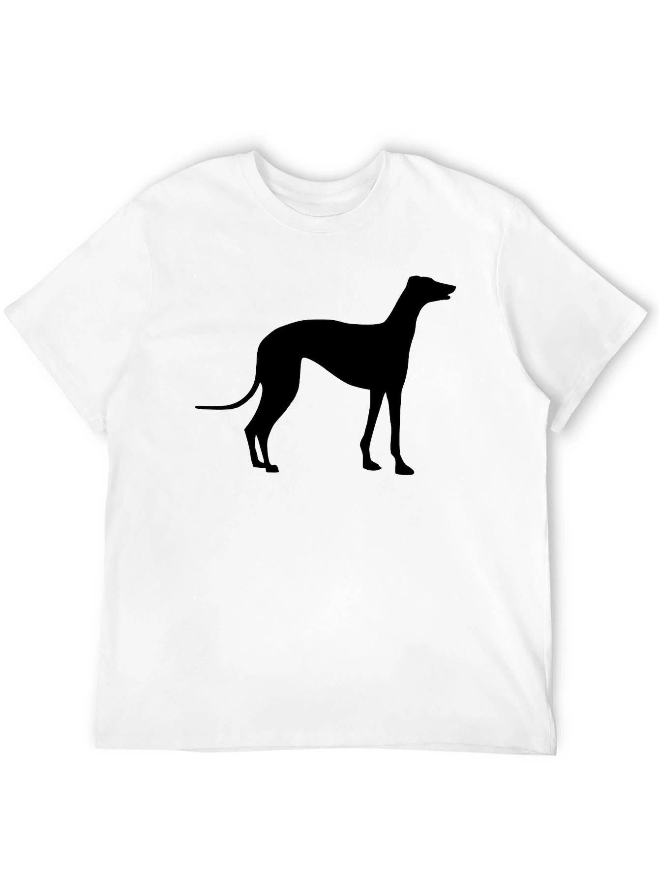 Black Dog Silhouette T-Shirt