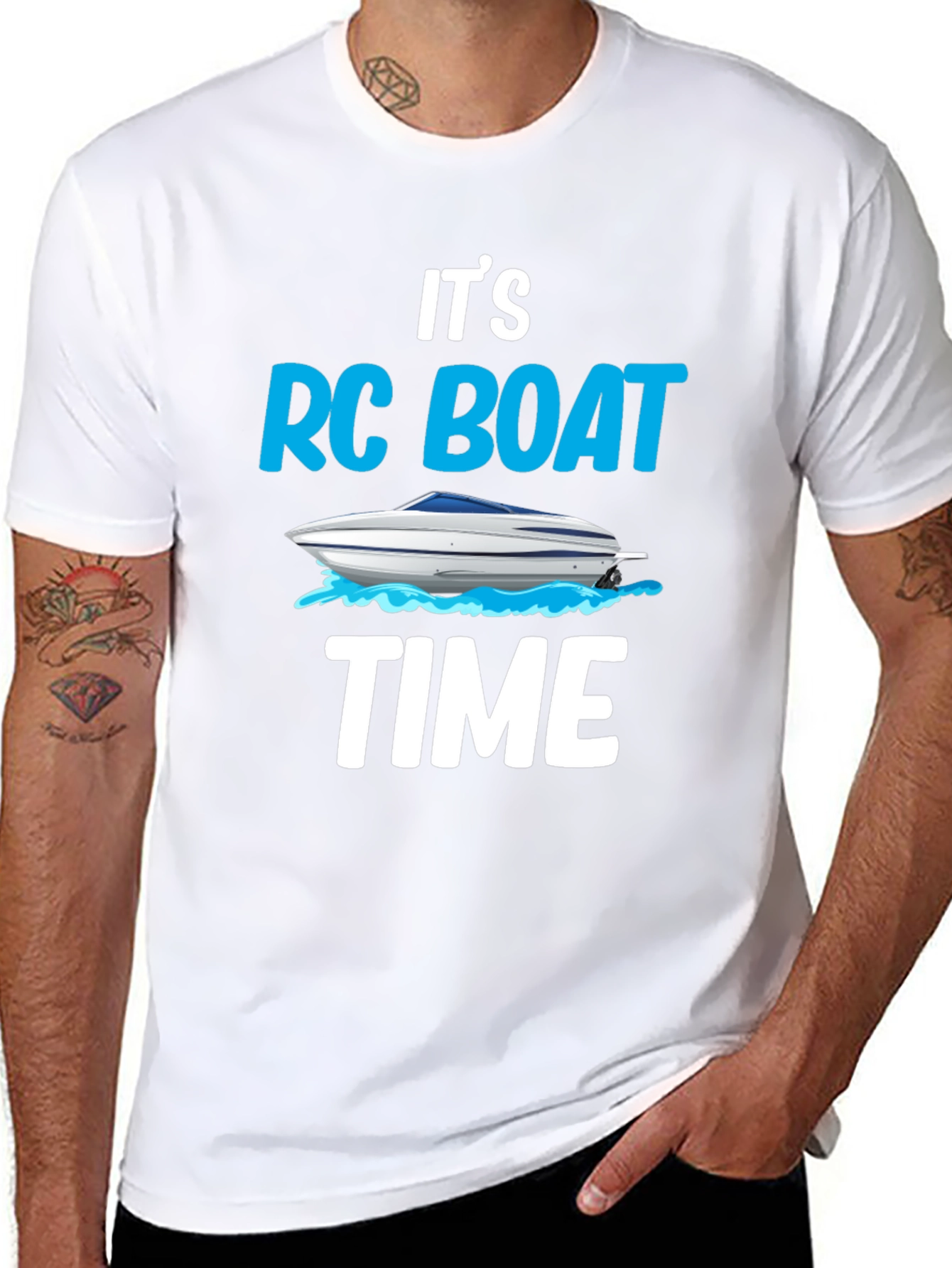 RC Boat Time T-Shirt - Fun Hobby Tee