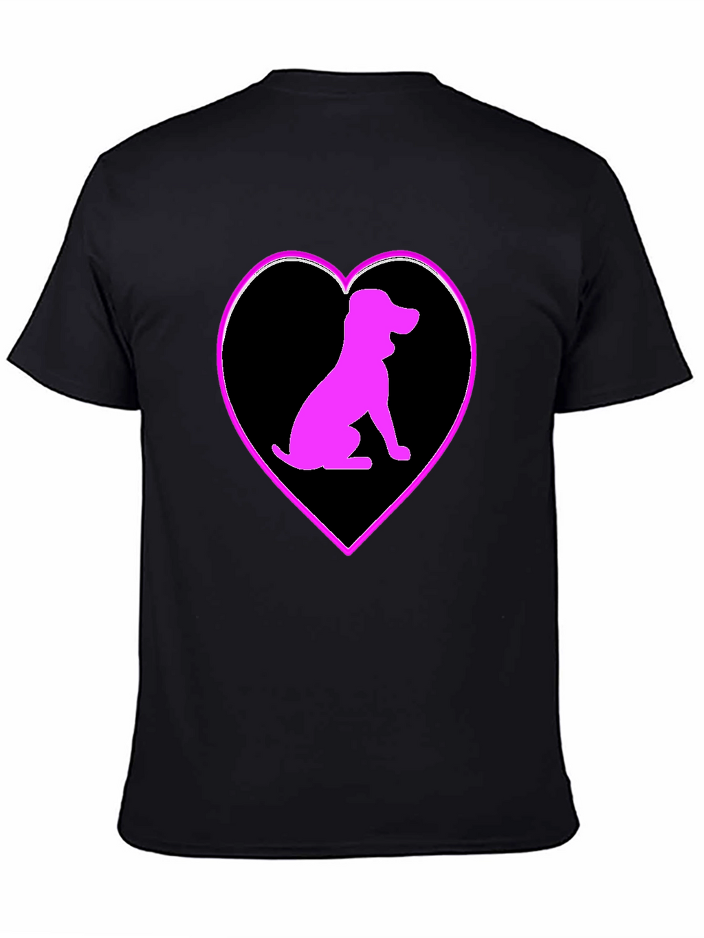Dog Lovers Heart Tee - Stylish Graphic T-Shirt