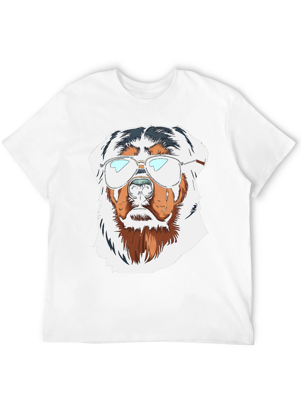 Cool Dog Graphic Tee - Black Cotton T-Shirt
