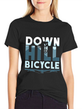 Downhill Bicycle T-Shirt - Mountain Biking Apparel