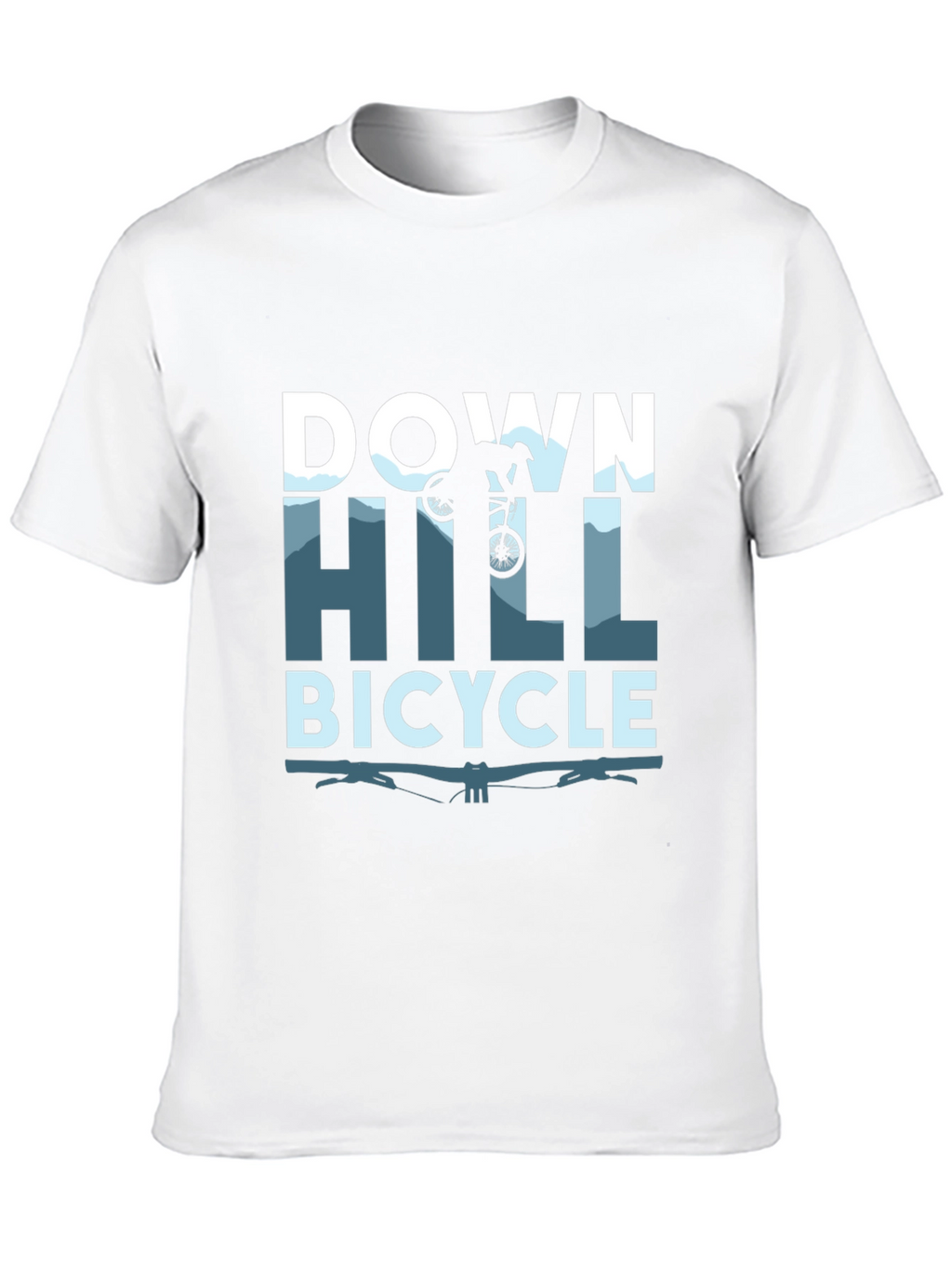 Downhill Bicycle T-Shirt - Mountain Biking Apparel